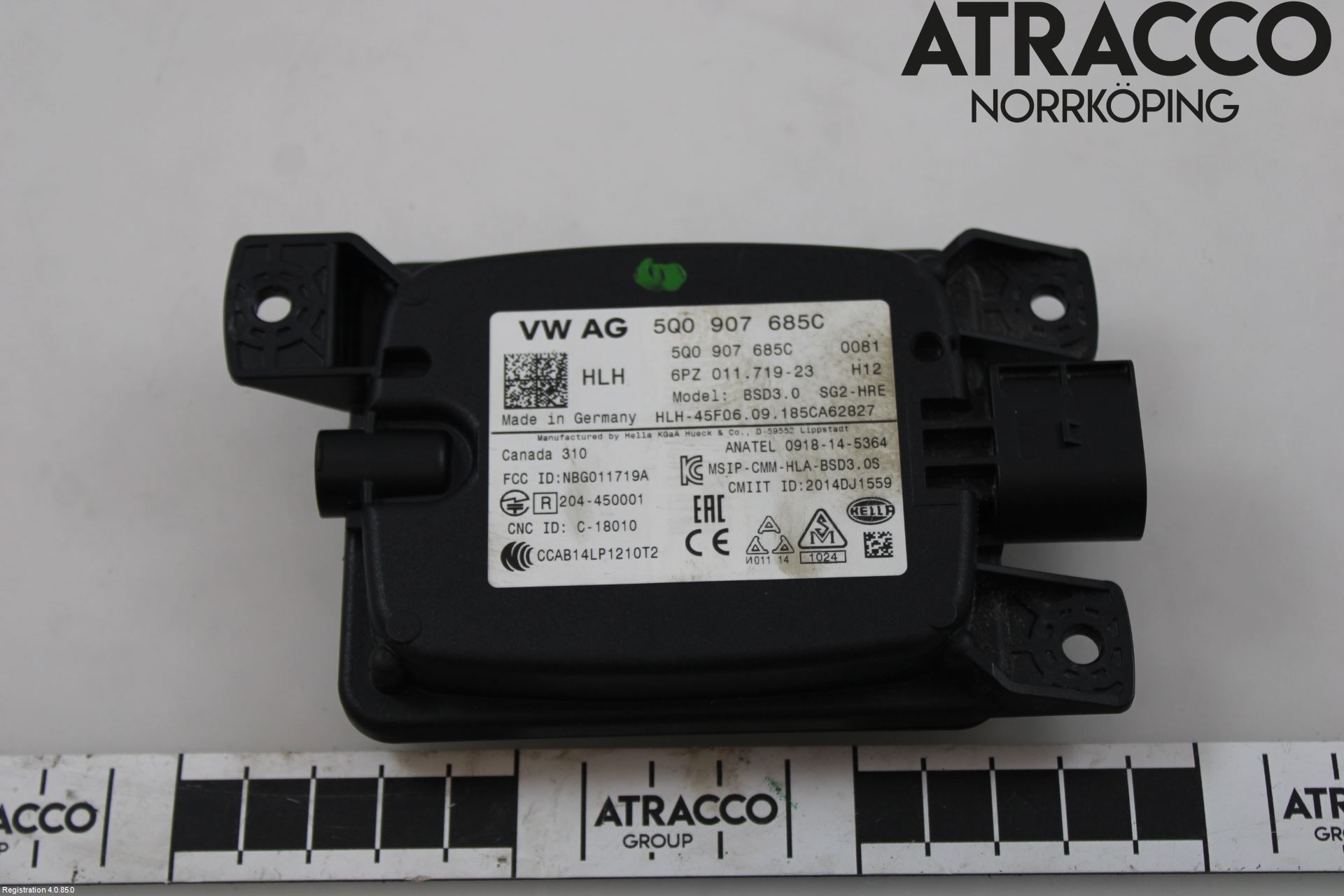 Skoda SUPERB 16-24 Sensor Aktivt Kollisionsskydd