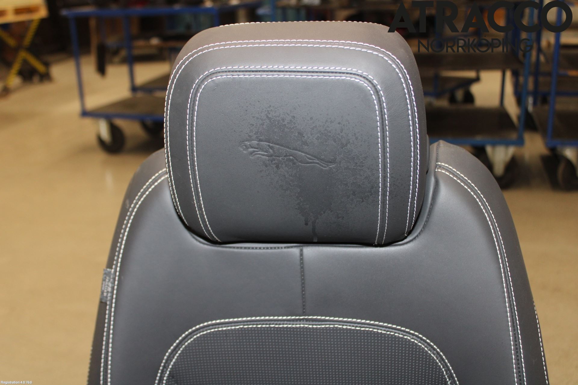 Jaguar I-PACE 18- Inredning Stol Fram Vä