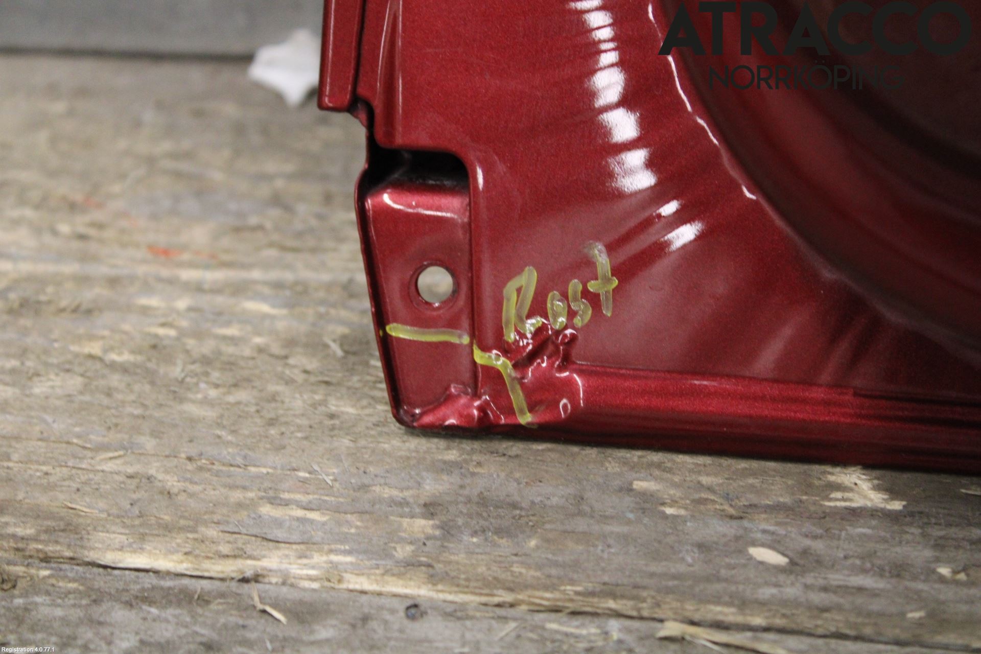 Audi A4/S4 05-07 Dörr Bak Höger