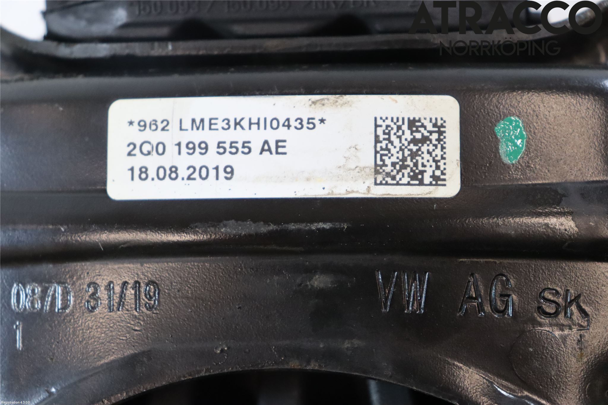 Volkswagen VW POLO VI 18->> Växellådsfäste