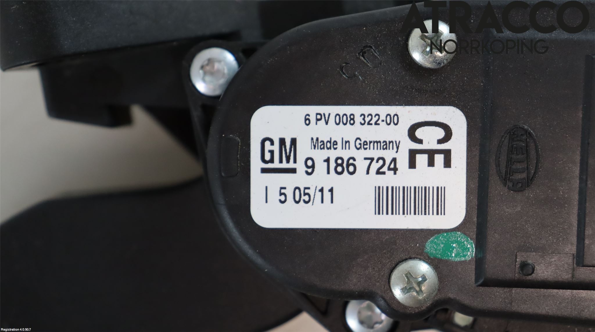 Saab 9-3 VER2/VER3 08-15 Gaspedal