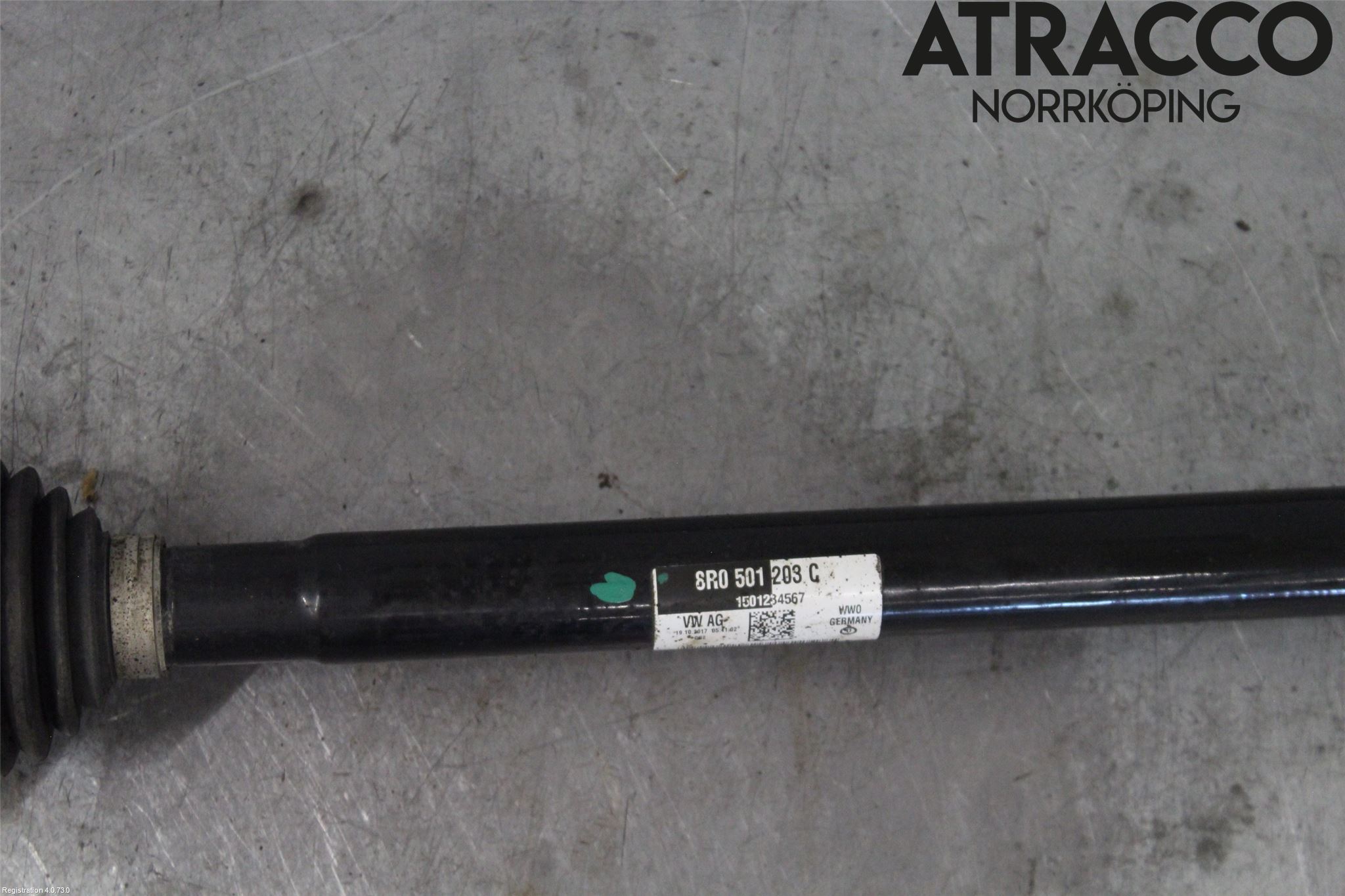 Audi A6 ALLROAD 12-18 Drivaxel Bak Höger