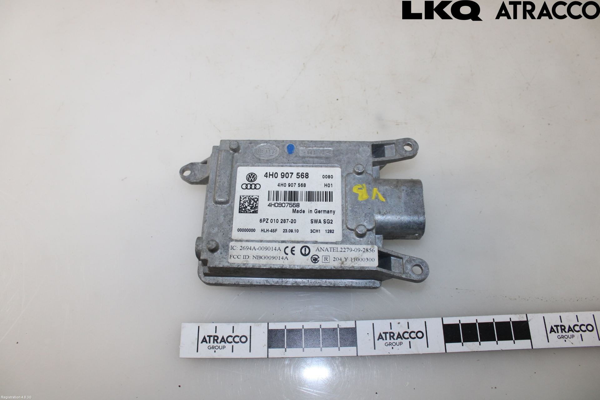 Audi A8/S8 4H 10-17 Sensor Aktivt Kollisionsskydd