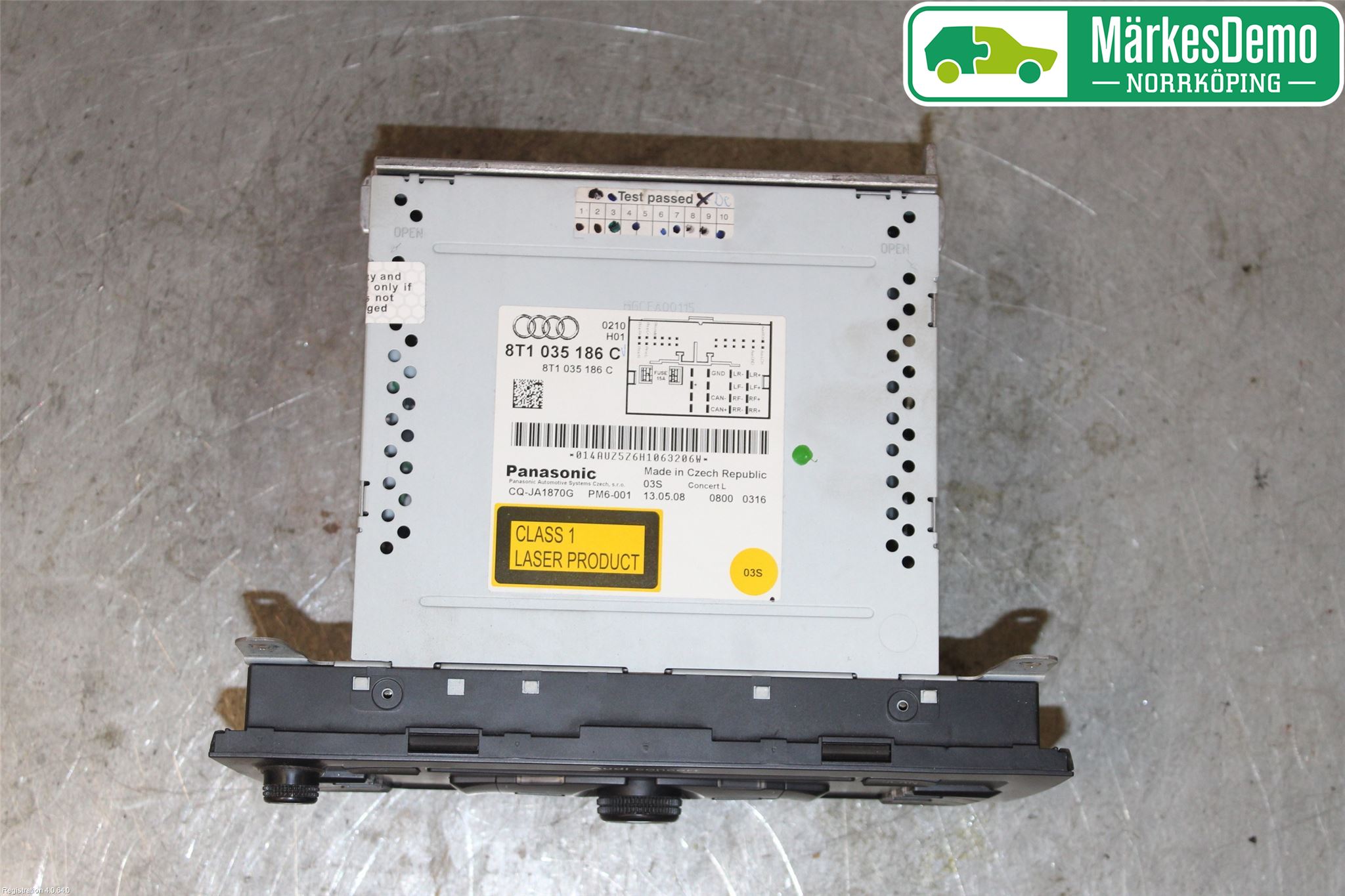 Audi A4/S4 08-11 Cd Radio - Multimediapanel