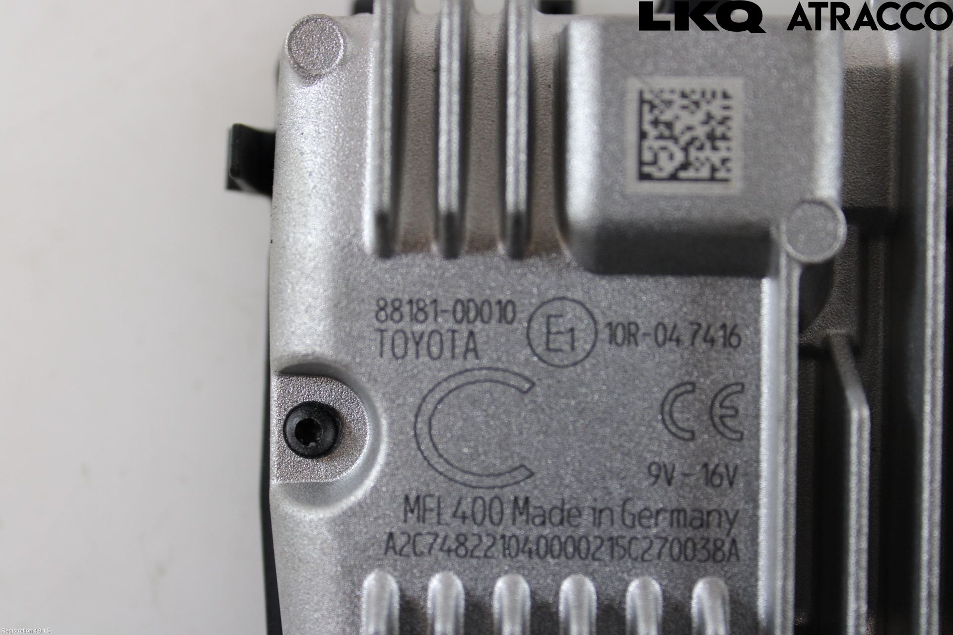 Toyota YARIS XP130 15-20 Sensor Aktivt Kollisionsskydd
