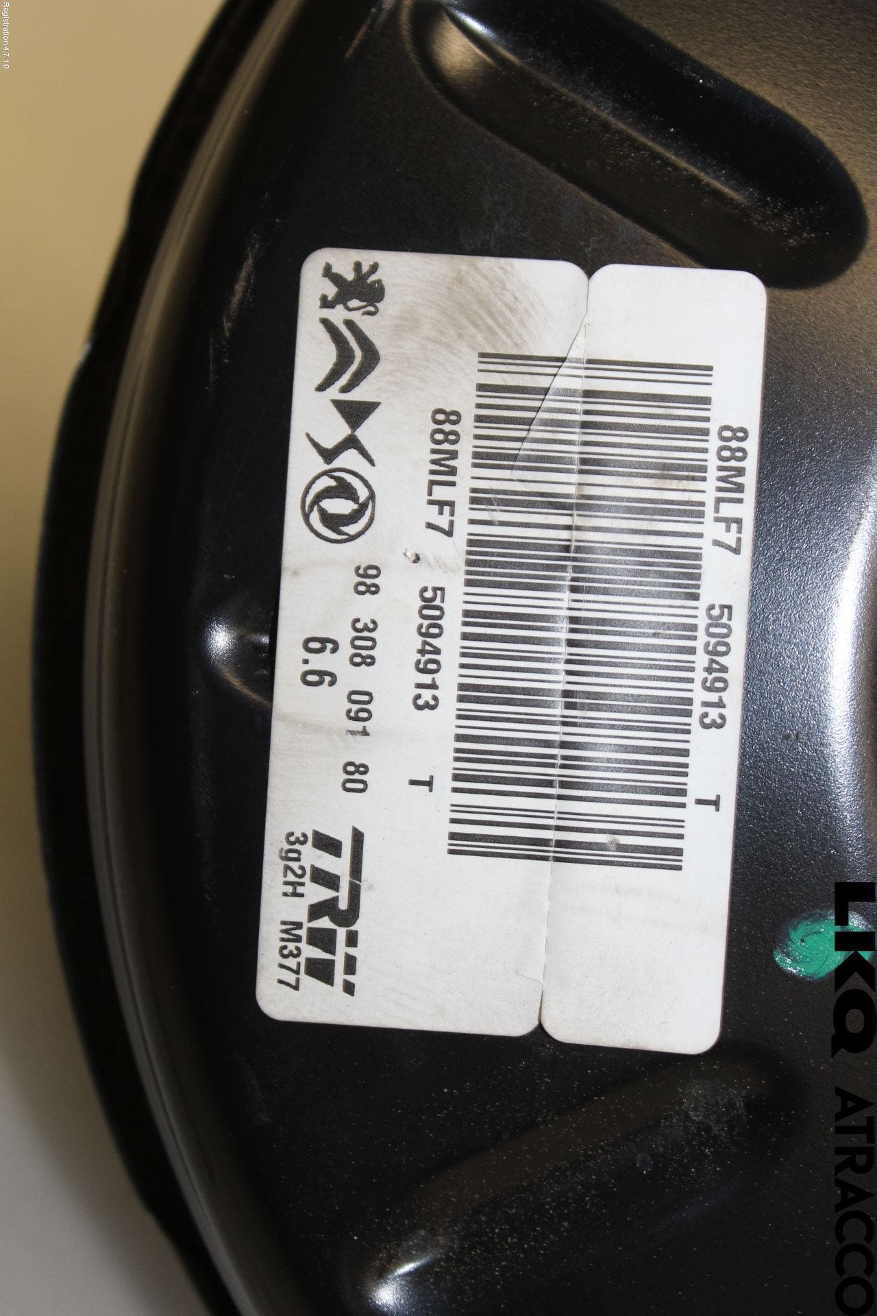 Opel CORSA F, CORSA-E 20- Bromsservo