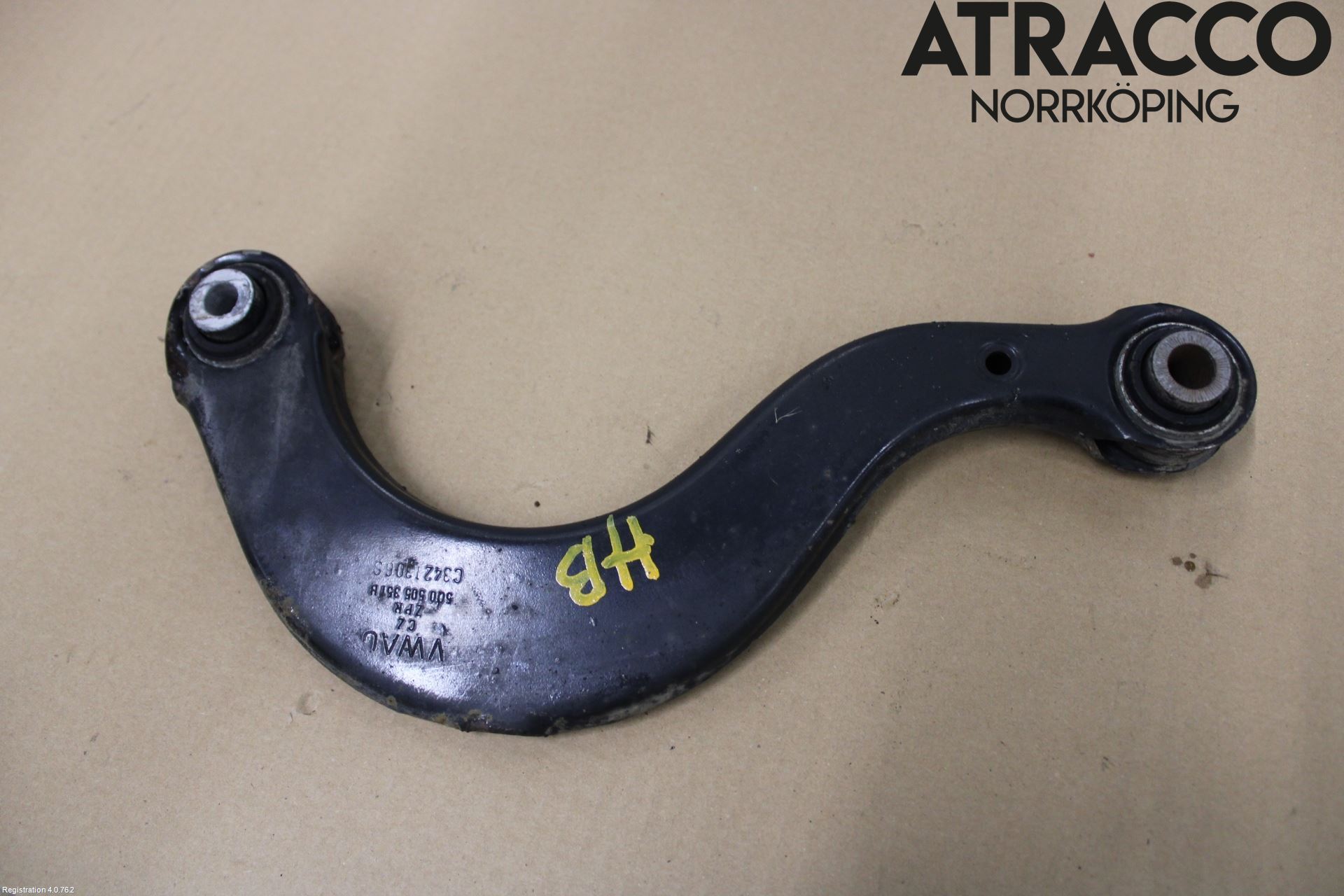 Volkswagen VW PASSAT 11-14 Bärarm Bak Övre Höger