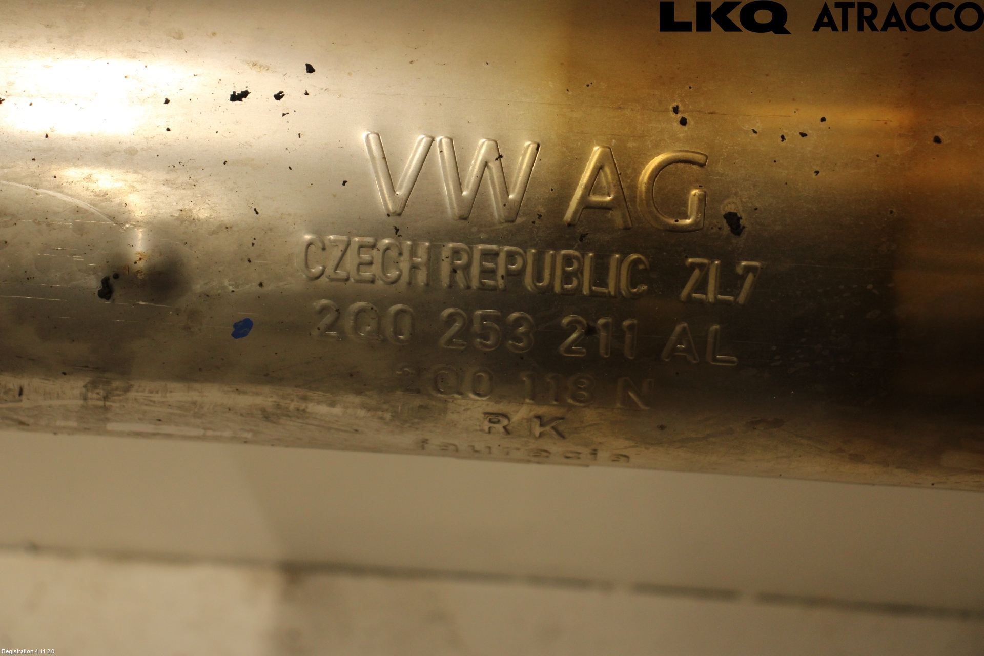 Skoda FABIA 22- Avgas Halvsats