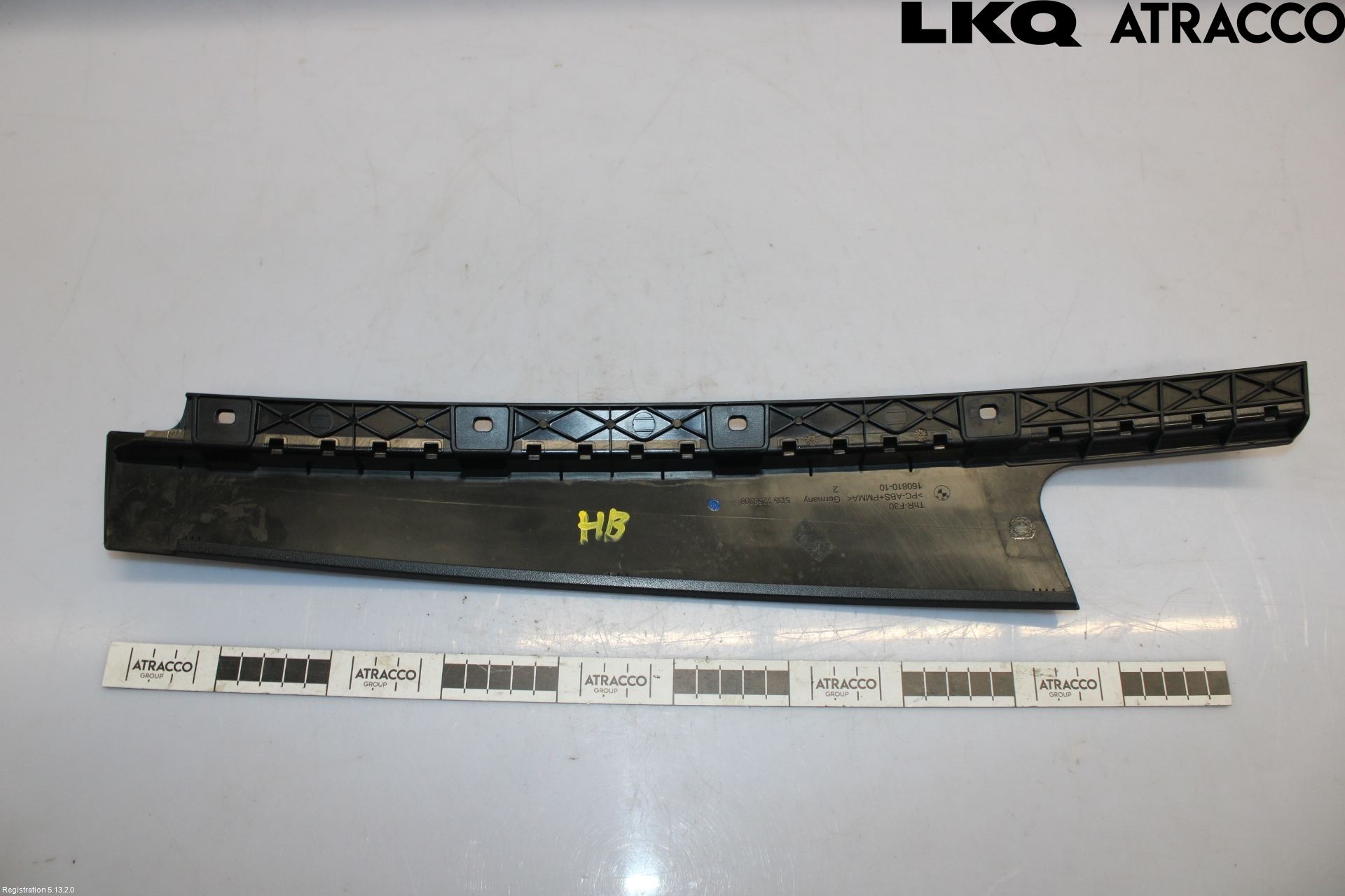 BMW 3 F30/F31/F80 12-19 Dörr Dekorlist Bak Hö