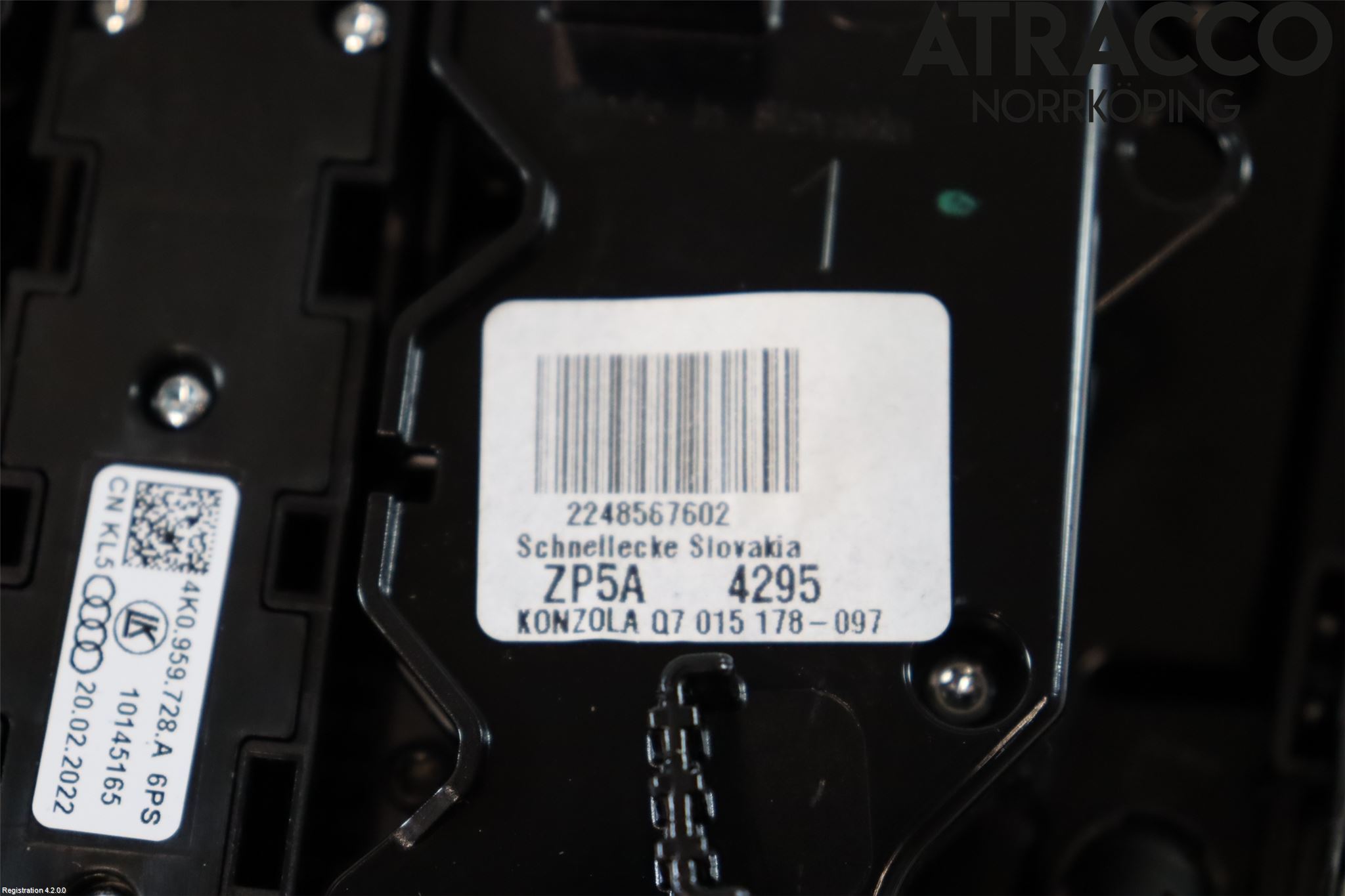 Audi Q7/SQ7 Innerbelysning