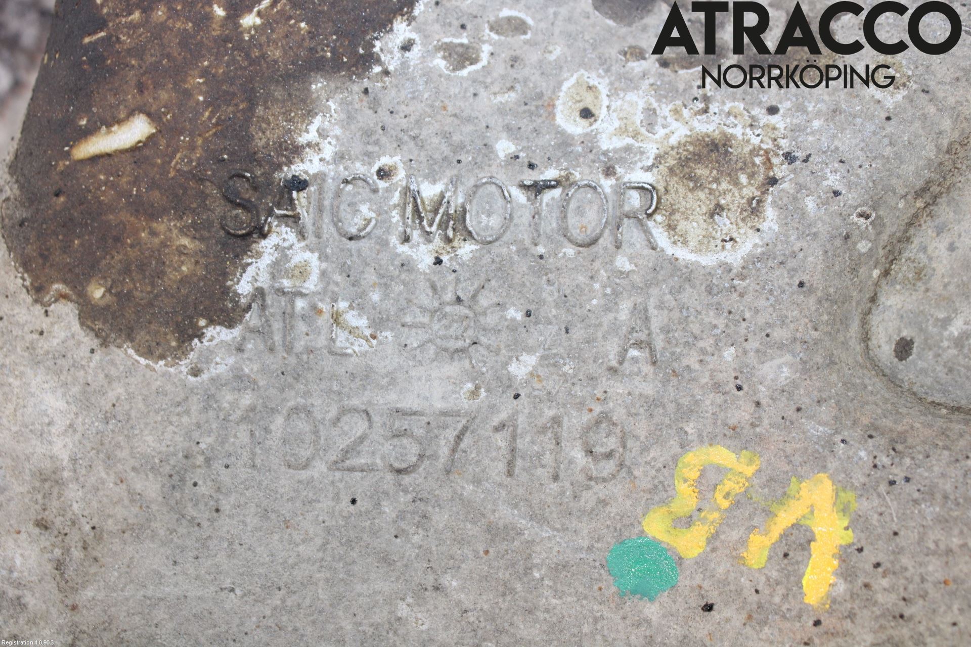 MG MARVEL R 22- Bärarm Bak Vänster