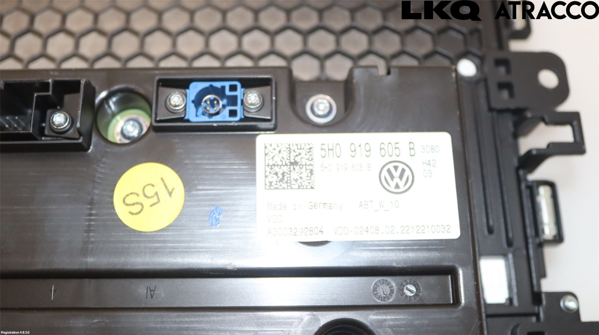 Volkswagen VW GOLF / E-GOLF VIII 20- Multifunktionsdisplay