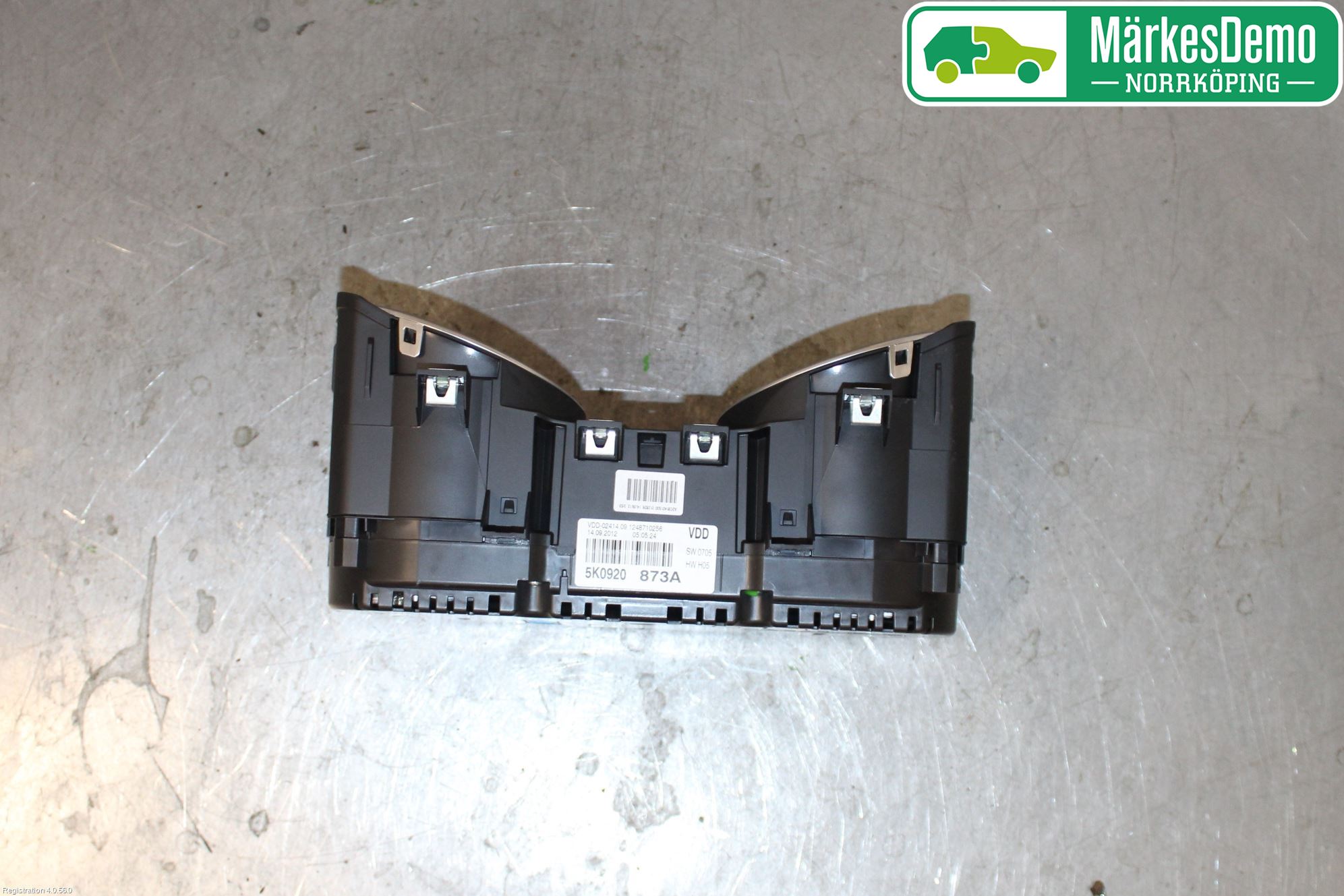 Volkswagen VW GOLF VI 09-13 Instrument Komb
