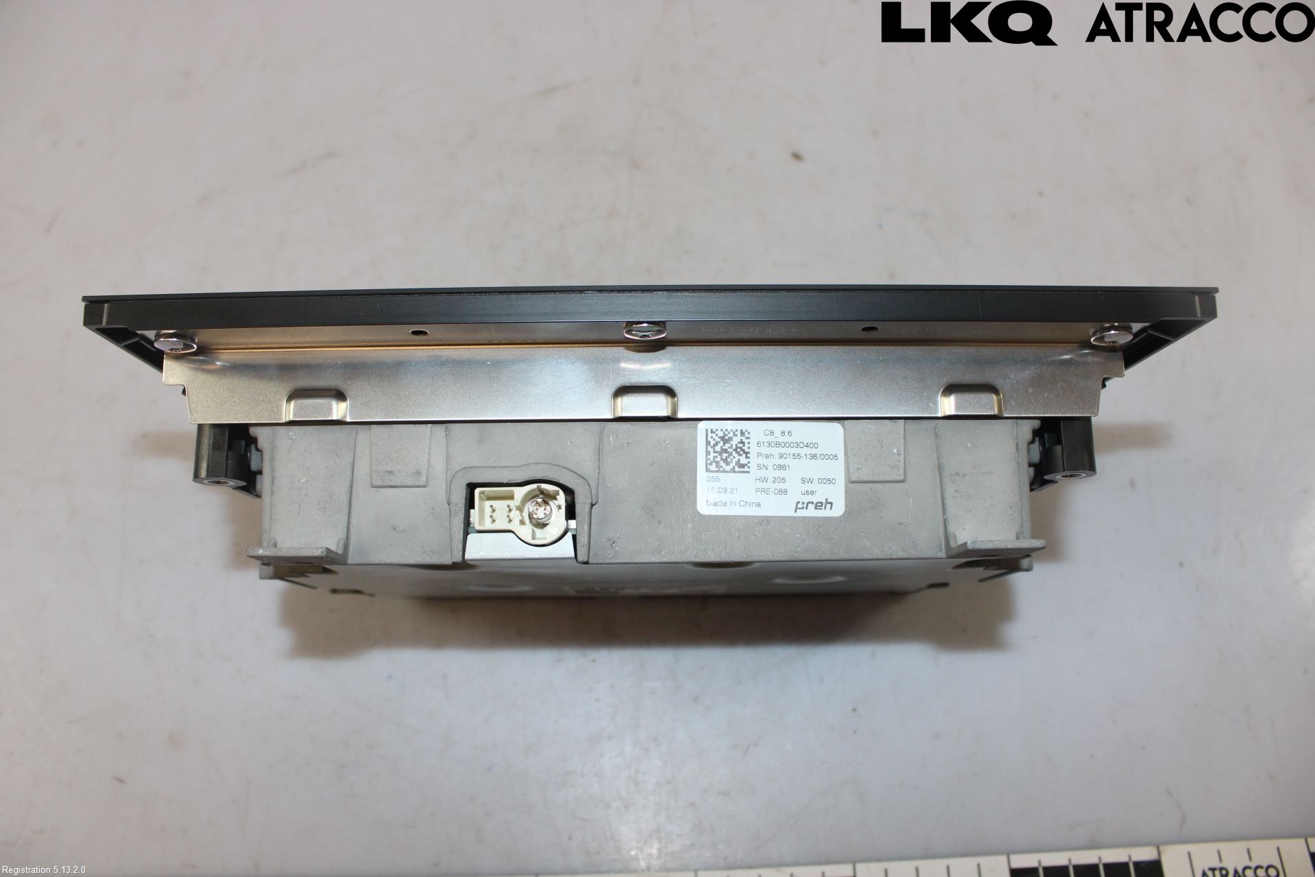 Audi A6 F2/C8 19- Bildskärm