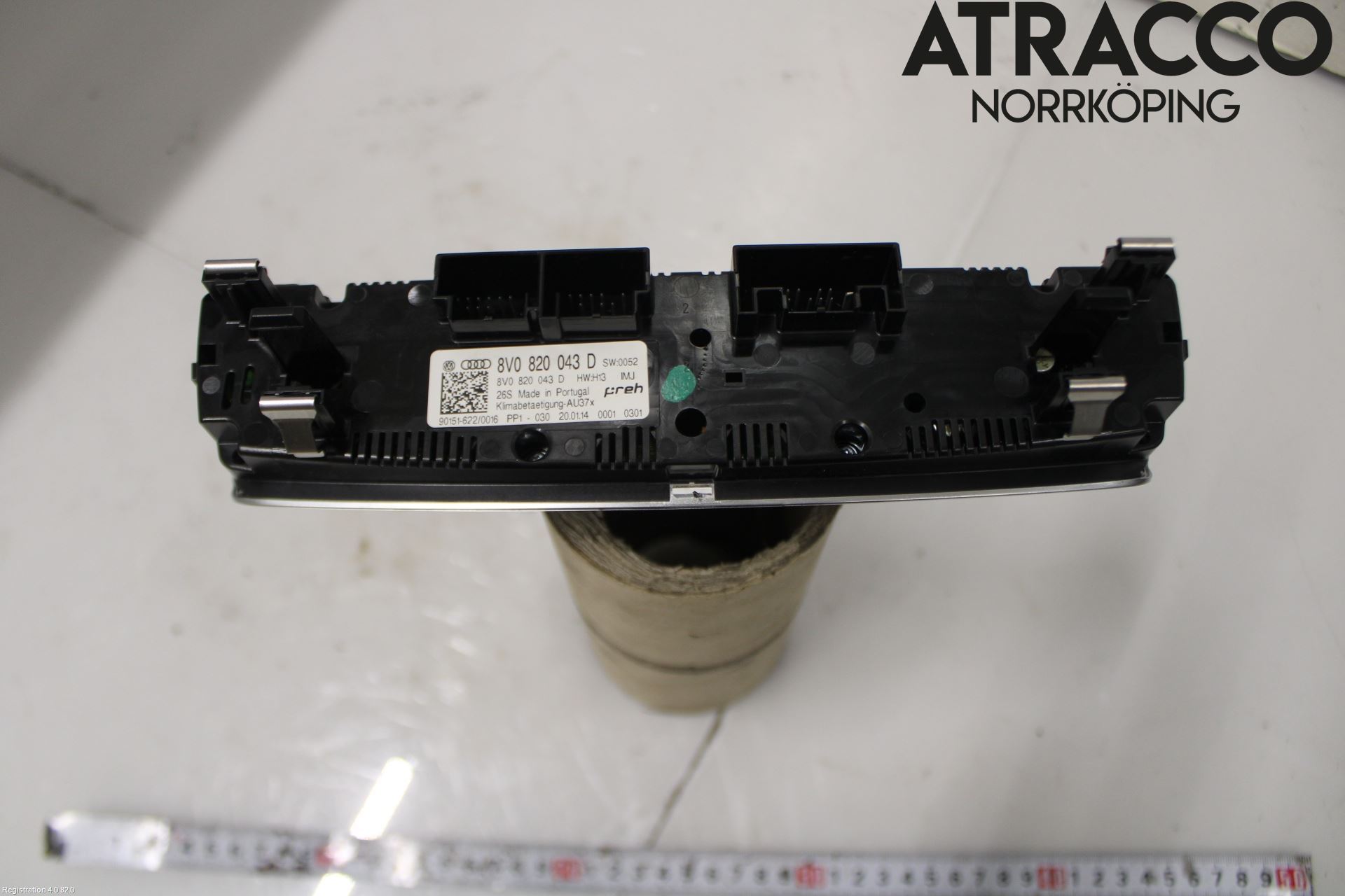 Audi A3/S3 8V 13-20 Värmereglage