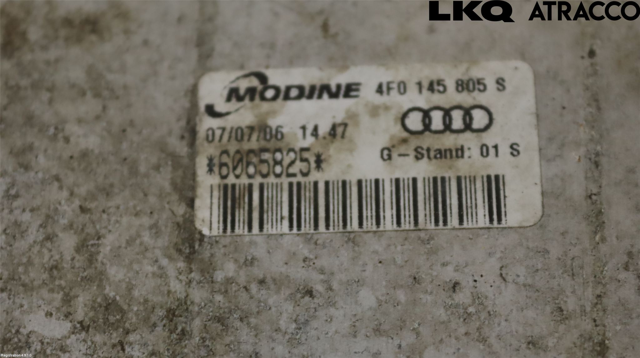 Audi A6/S6     05-11 Laddluft-Intercooler Kyl