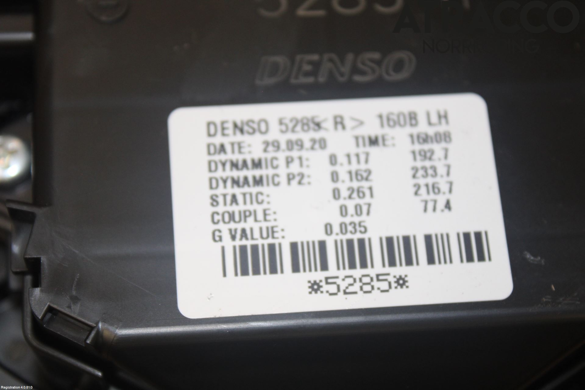 Toyota COROLLA 19- Värmefläkt