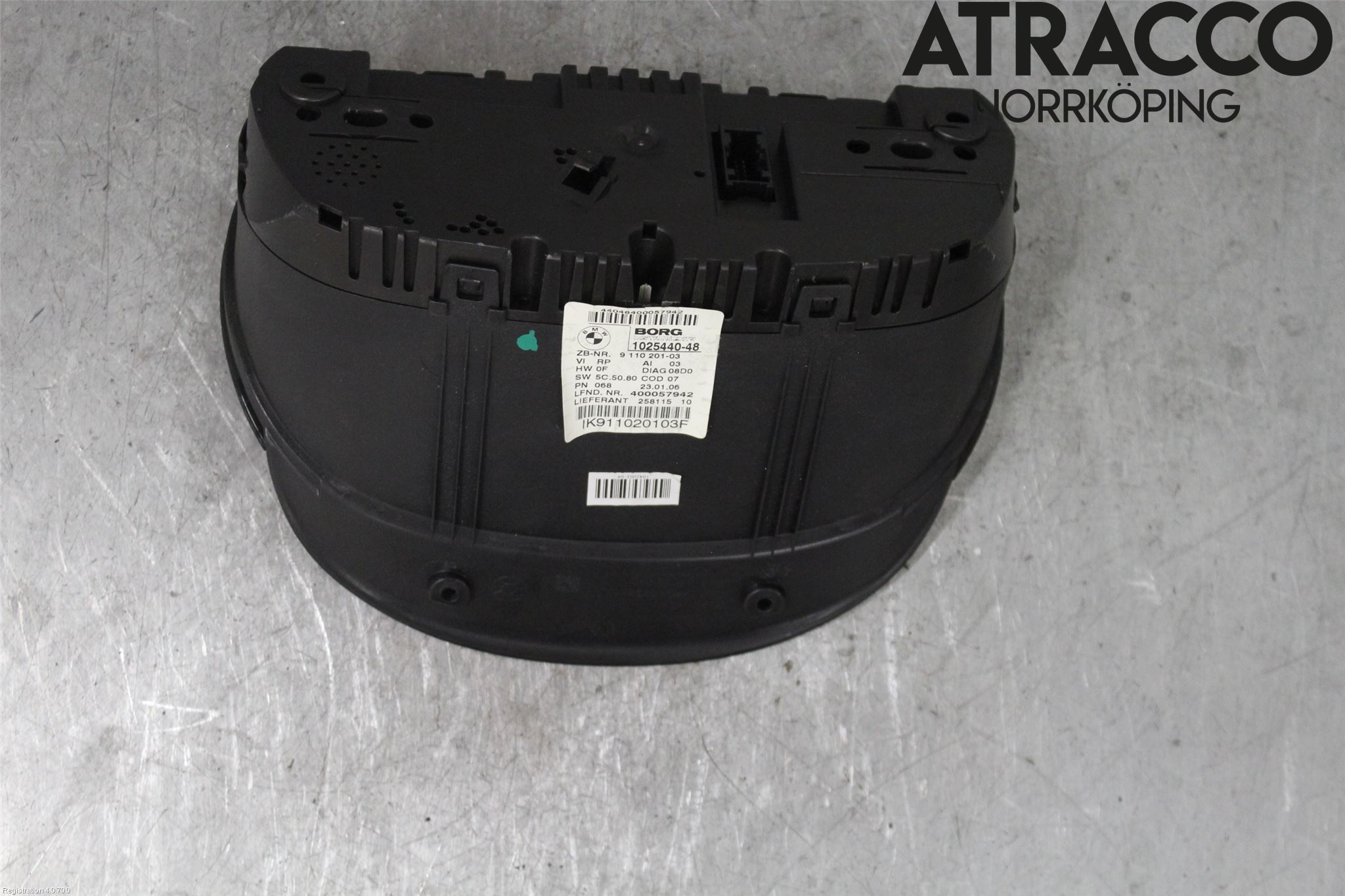 BMW 3 E90/91 SED/TOU 05-12 Instrument Komb