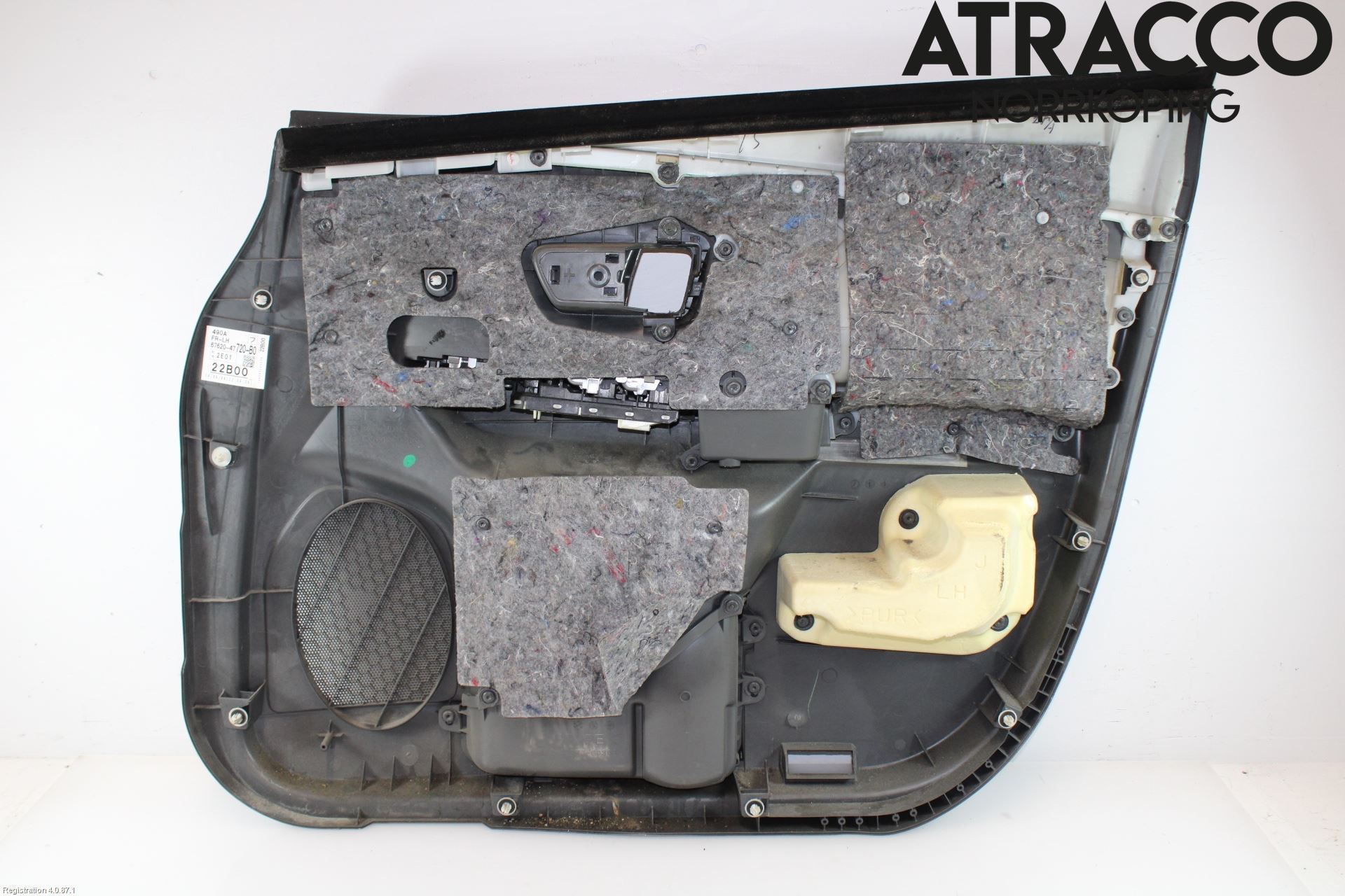 Toyota PRIUS+ ZVW40 12-20 Dörrklädsel Vä