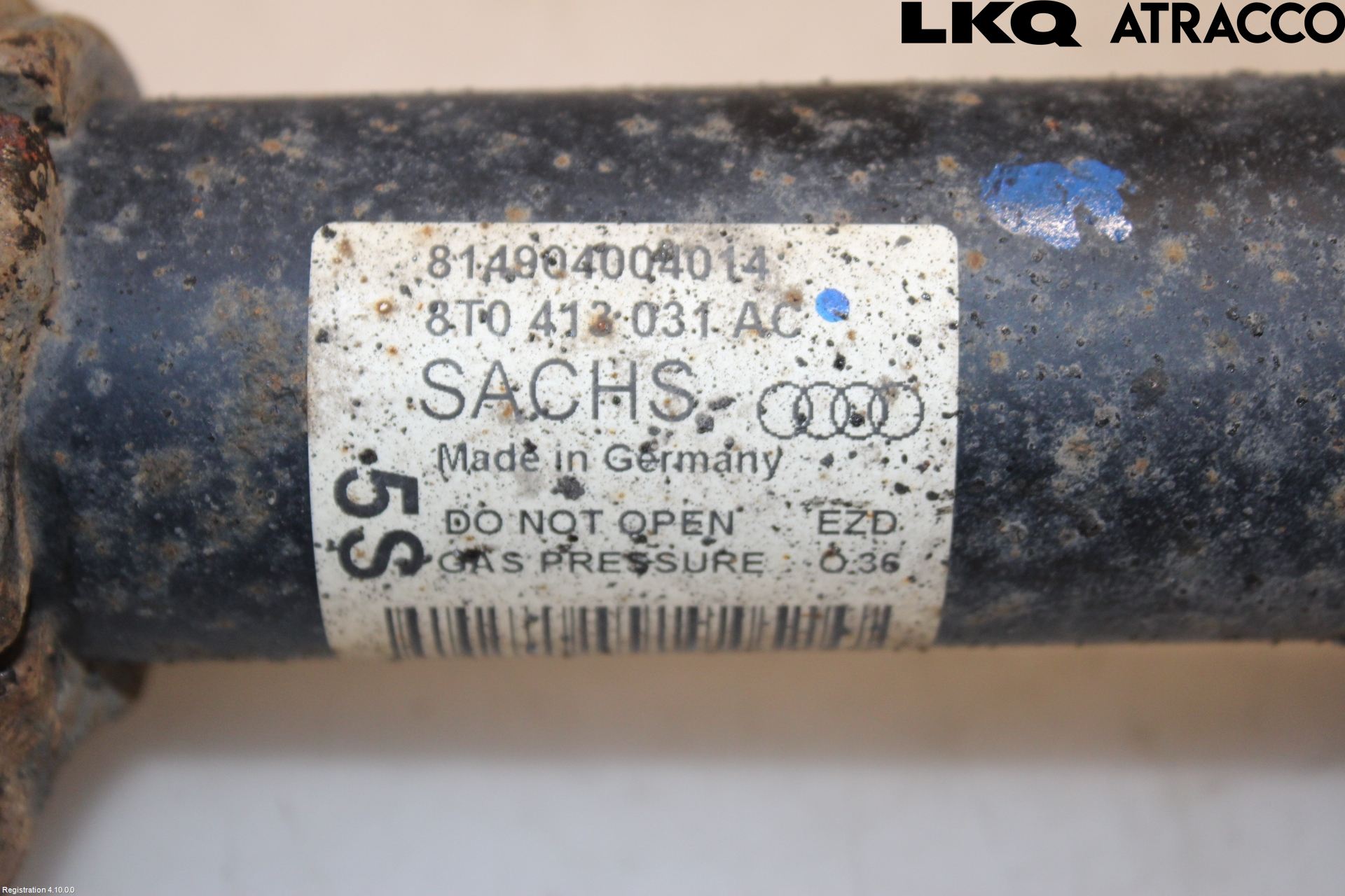 Audi A5 07-16 Fjäderben Fram Vänster