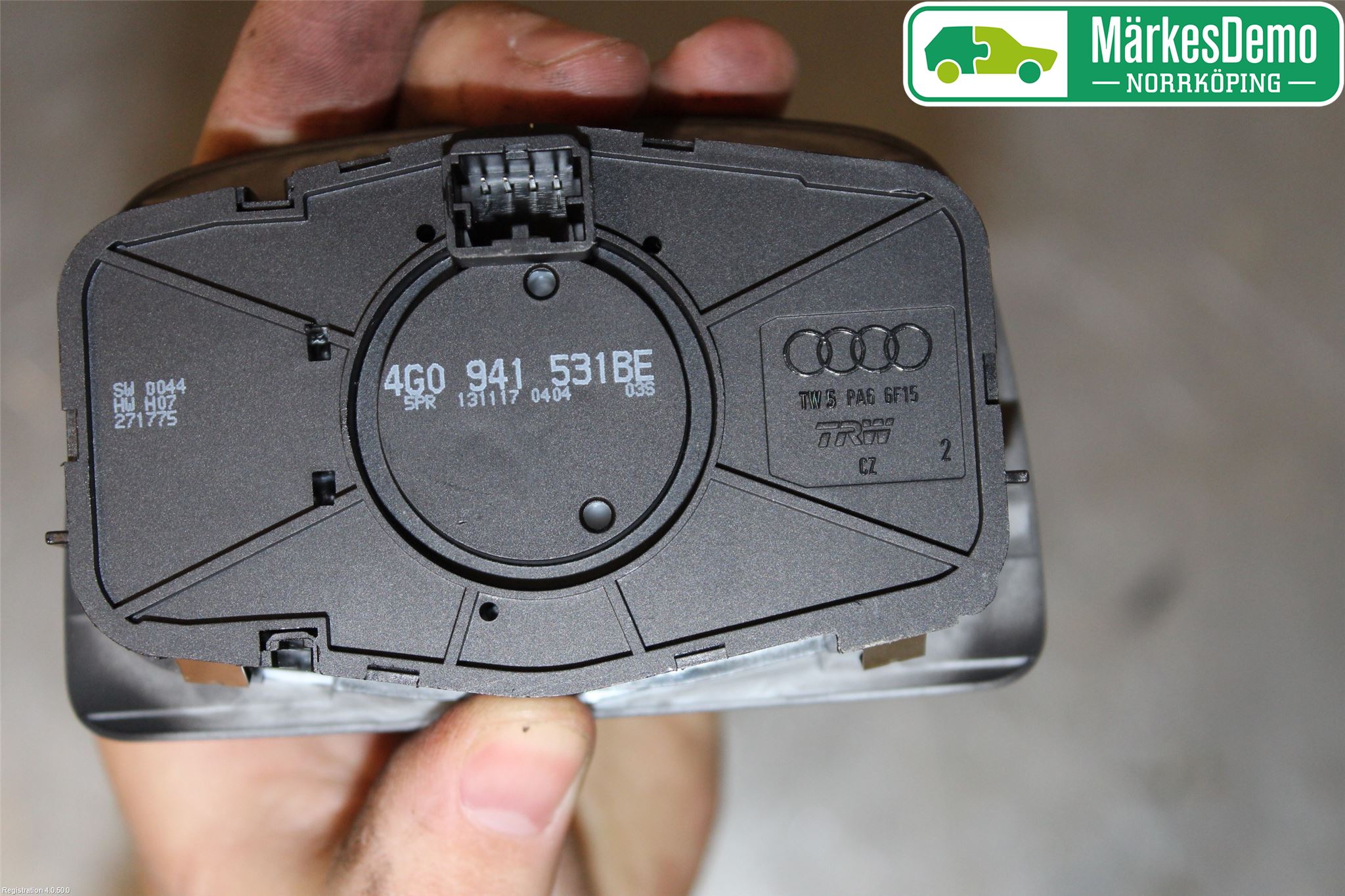 Audi A6/S6 4G 11-18 Strömställare Ljus