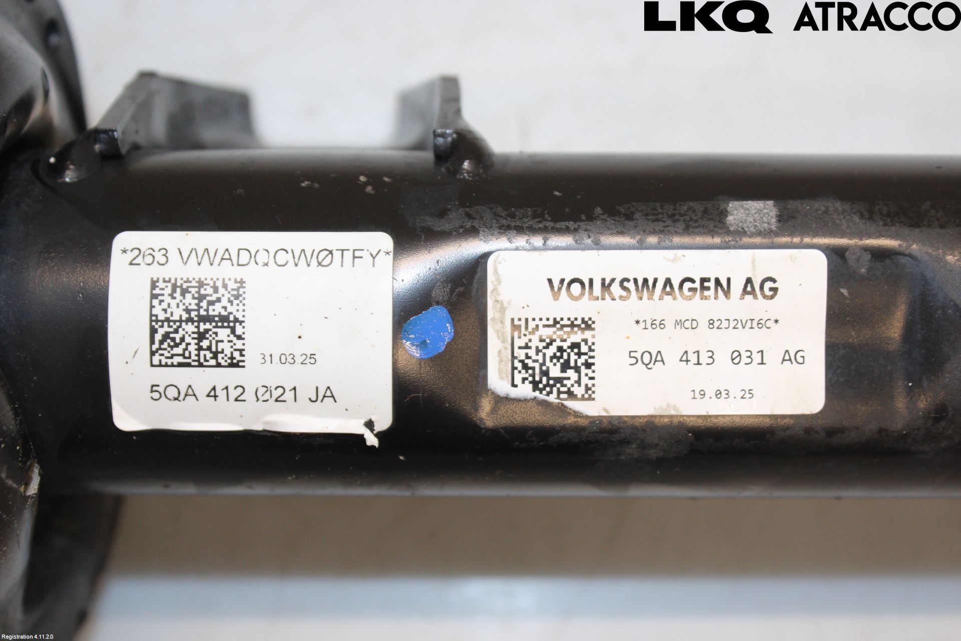 Volkswagen VW TOURAN 16- Fjäderben Fram Höger