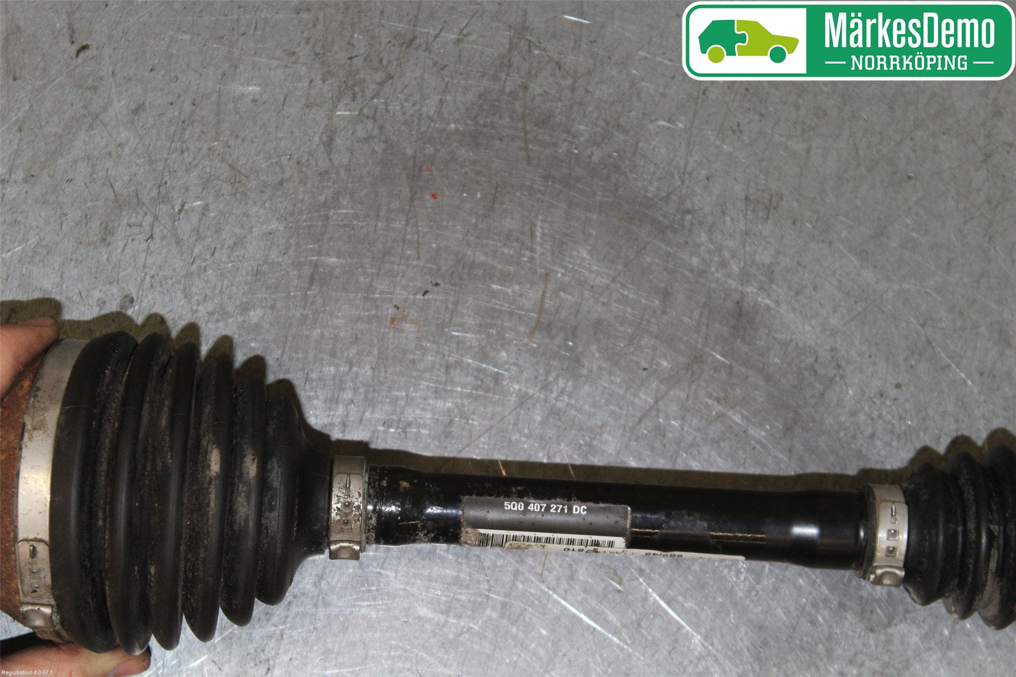 Volkswagen VW GOLF / E-GOLF VII 13-20 Drivaxel Fram Vänster