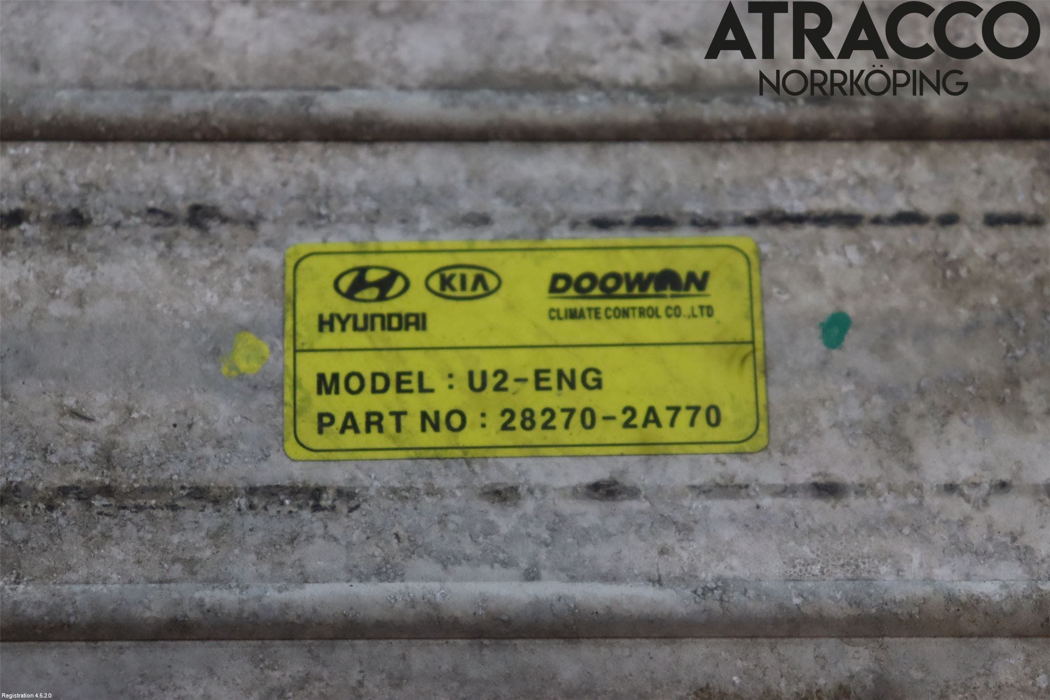 Kia CEED 12-18 Laddluft-Intercooler Kyl