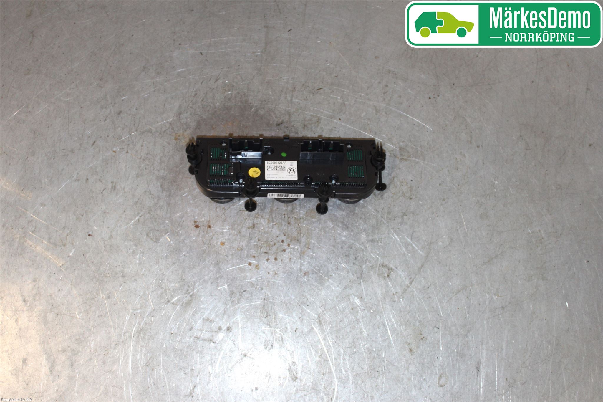 Volkswagen VW GOLF / E-GOLF VII 13-20 Värmereglage