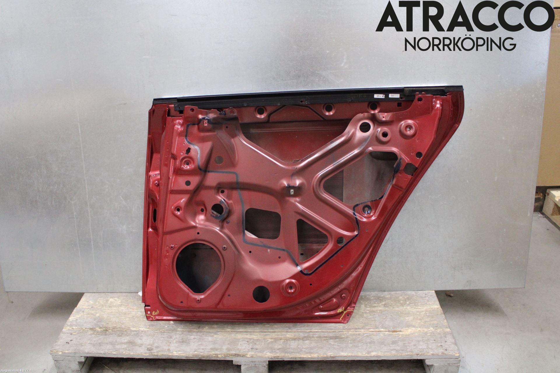 Audi A4/S4 05-07 Dörr Bak Höger