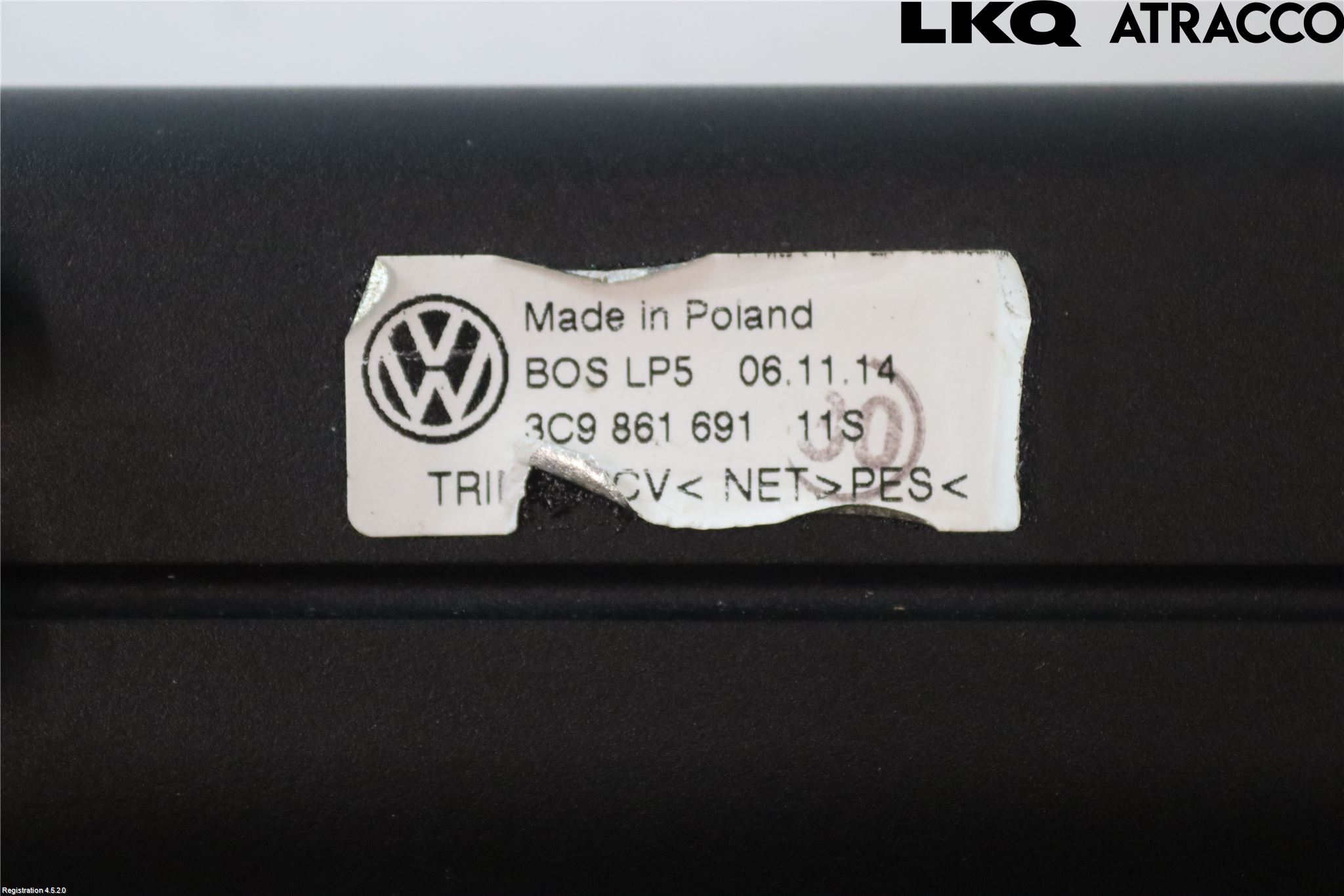 Volkswagen VW PASSAT 11-14 Lastnät