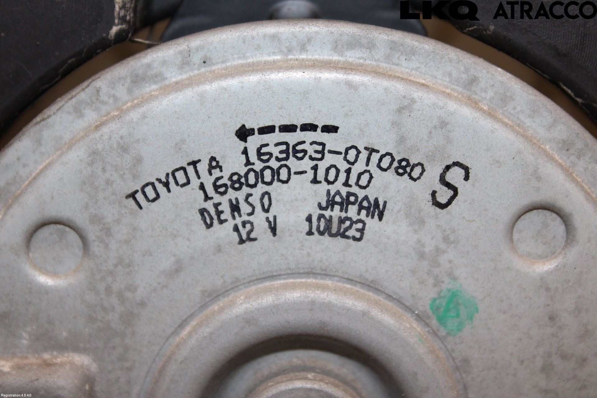 Toyota AURIS 13-19 Kylfläkt El