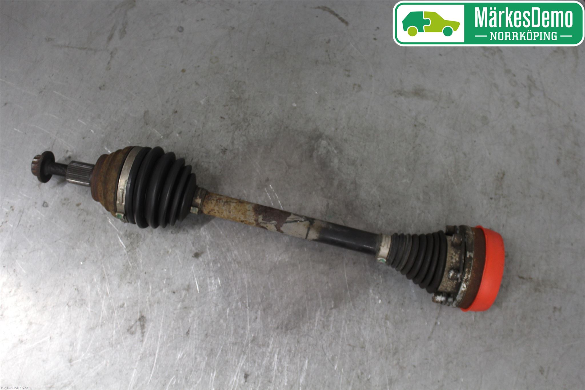 Volkswagen VW GOLF PLUS/CROSS GOLF 04-14 Drivaxel Fram Vänster