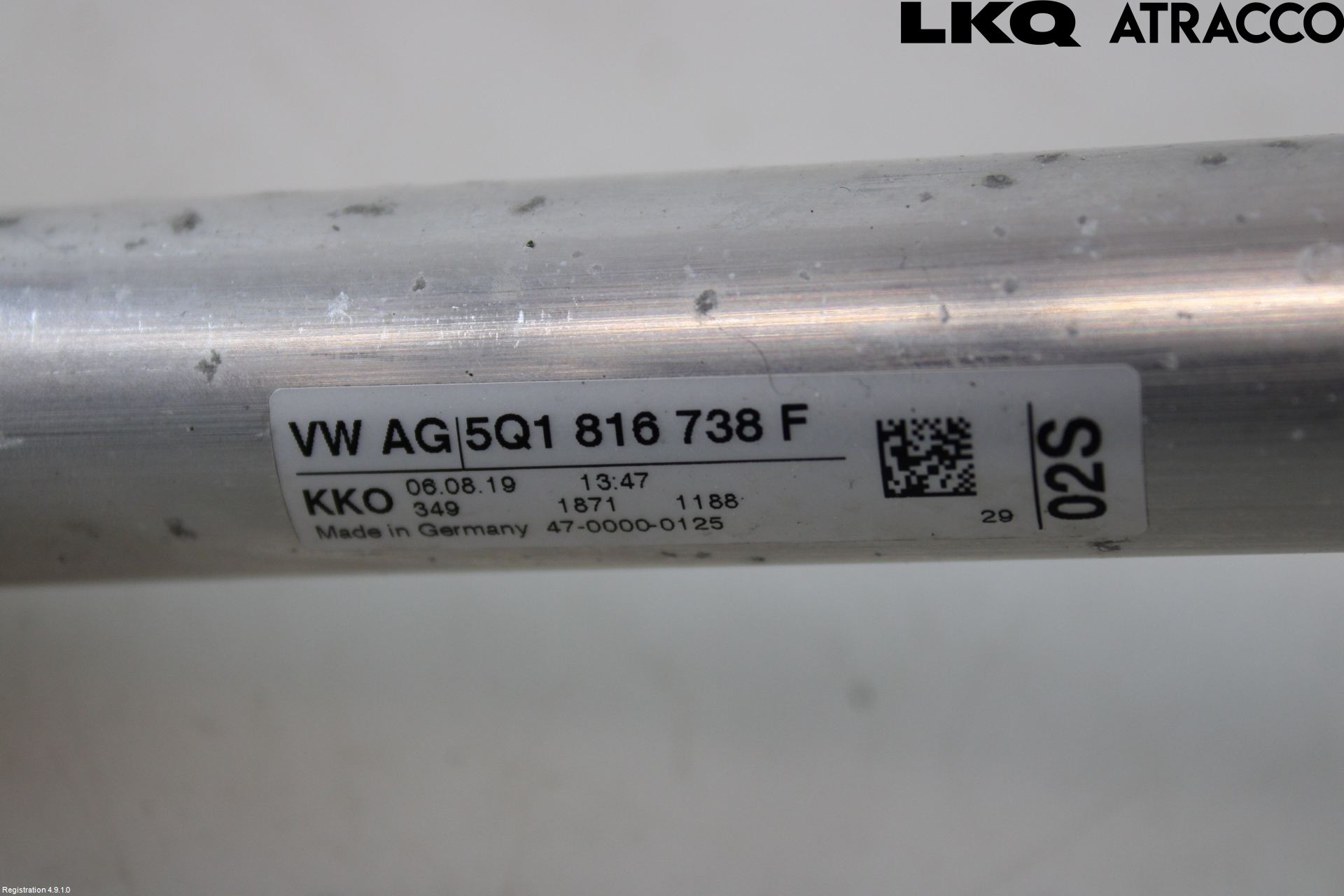 Seat ATECA 16->> Ac Slang-Rör