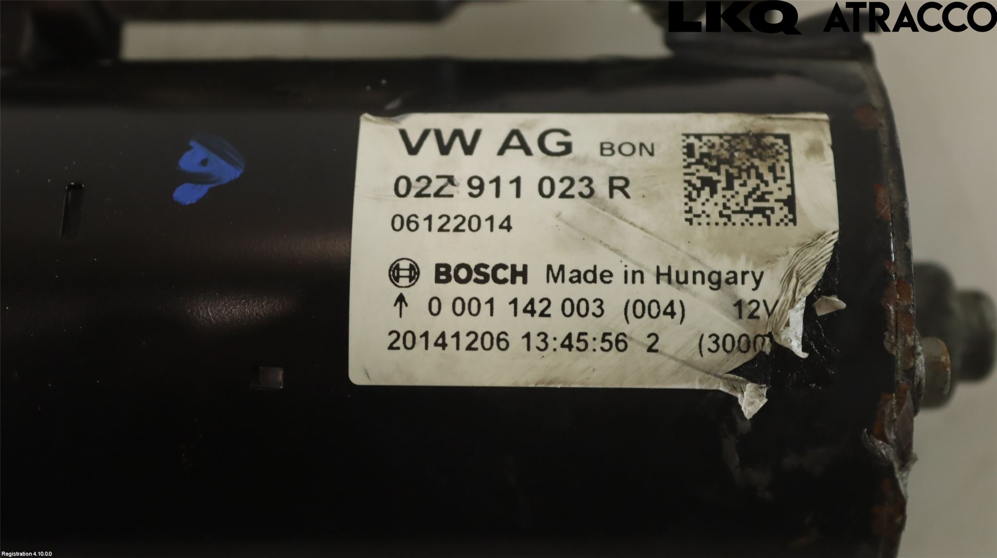 Skoda YETI Startmotor