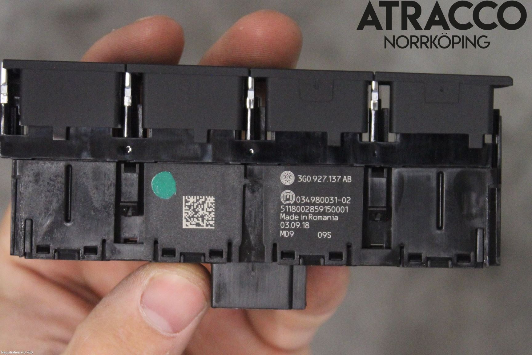 Volkswagen VW PASSAT 15-19 Strömställare Övrigt