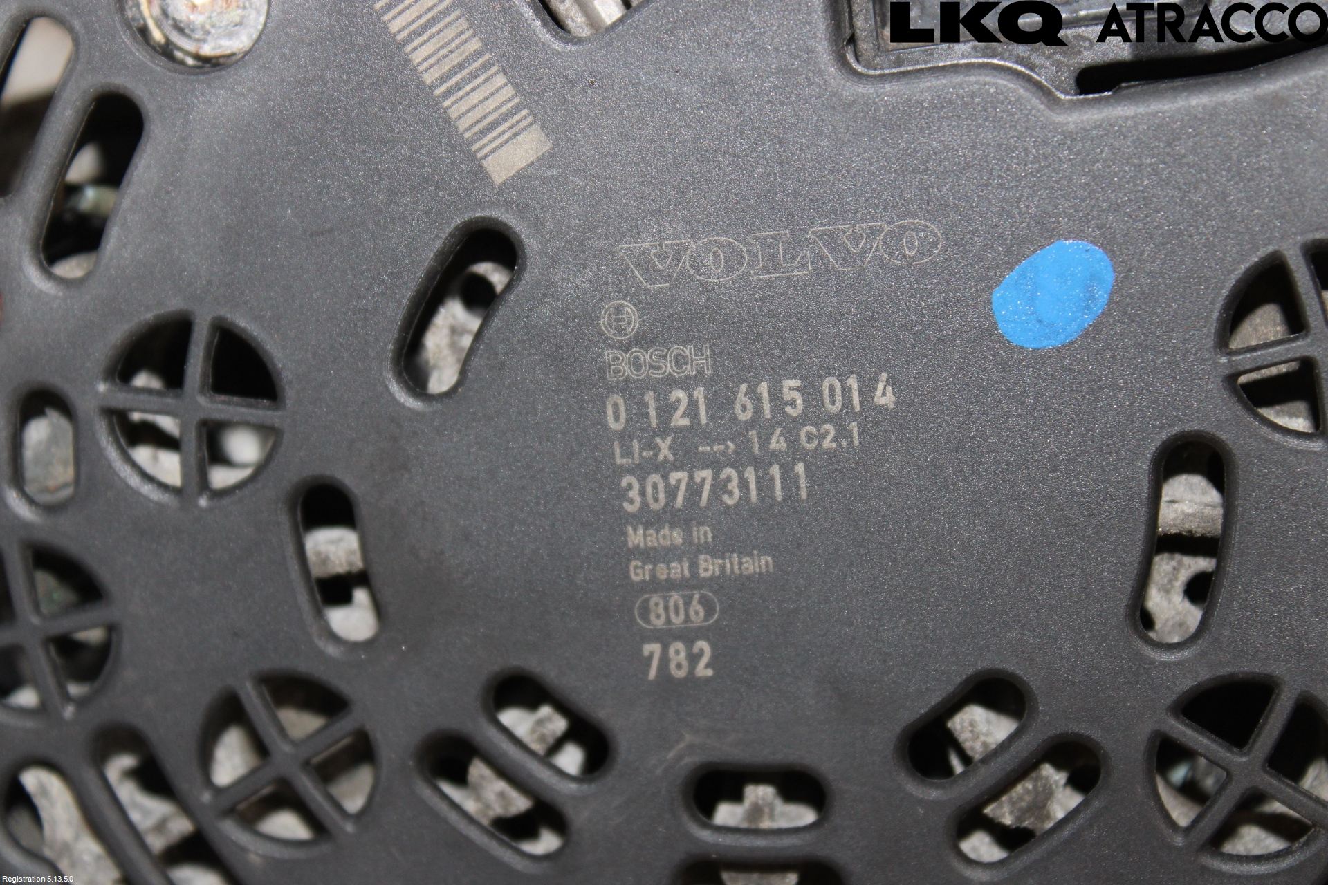 Volvo C70 06-10 Generator