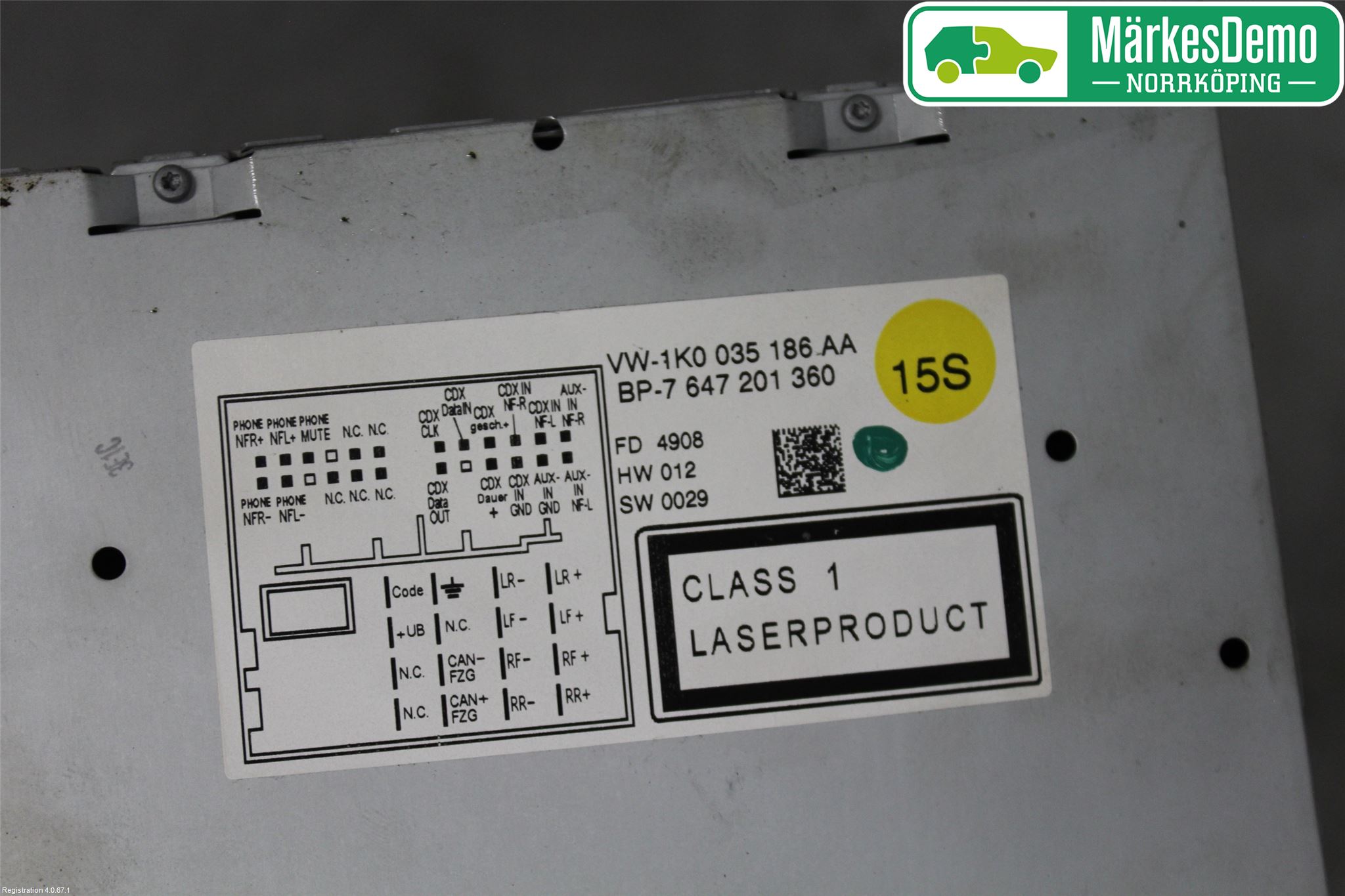 Volkswagen VW PASSAT 05-11 Cd Radio - Multimediapanel
