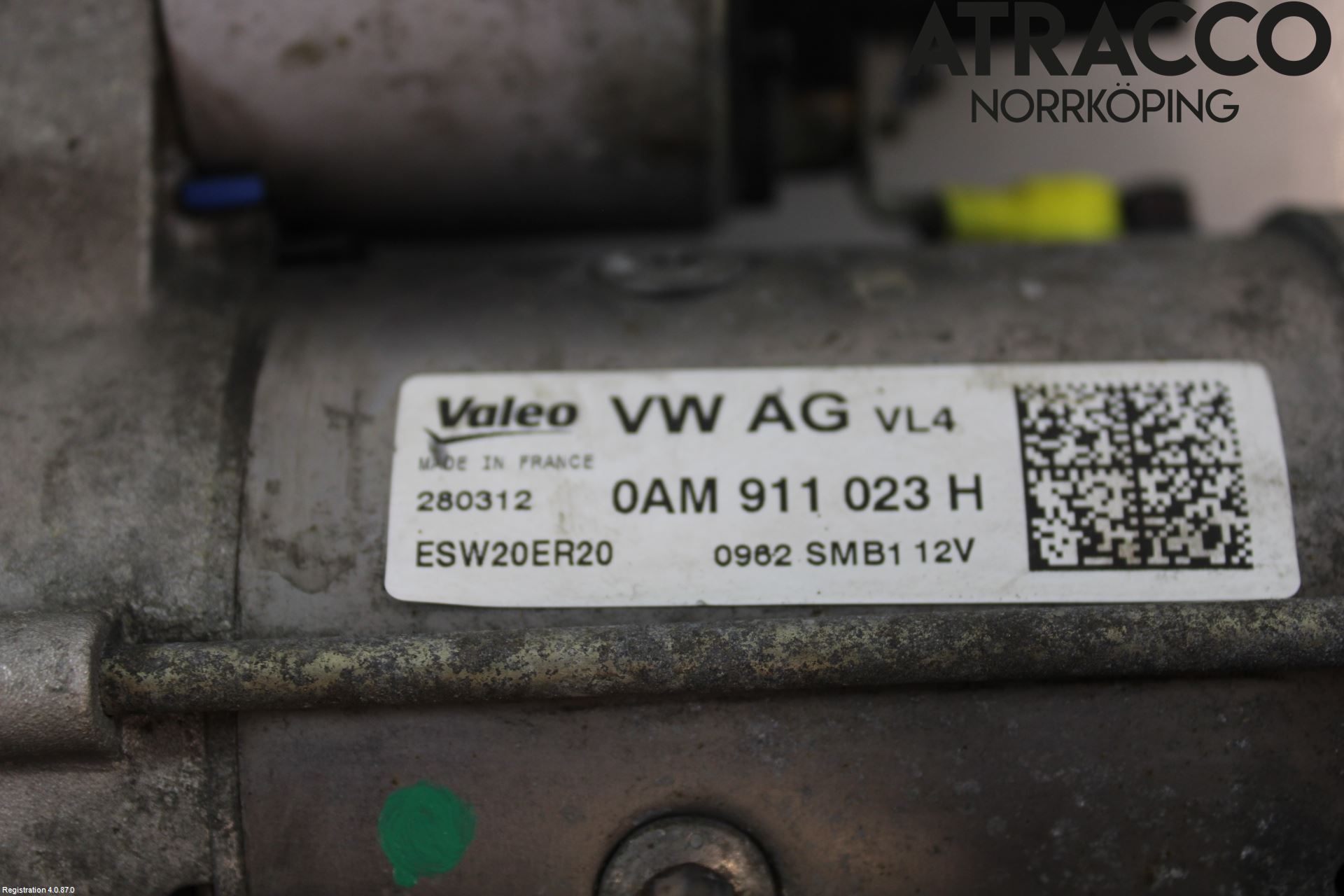 Audi A3/S3 05-13 Startmotor Diesel