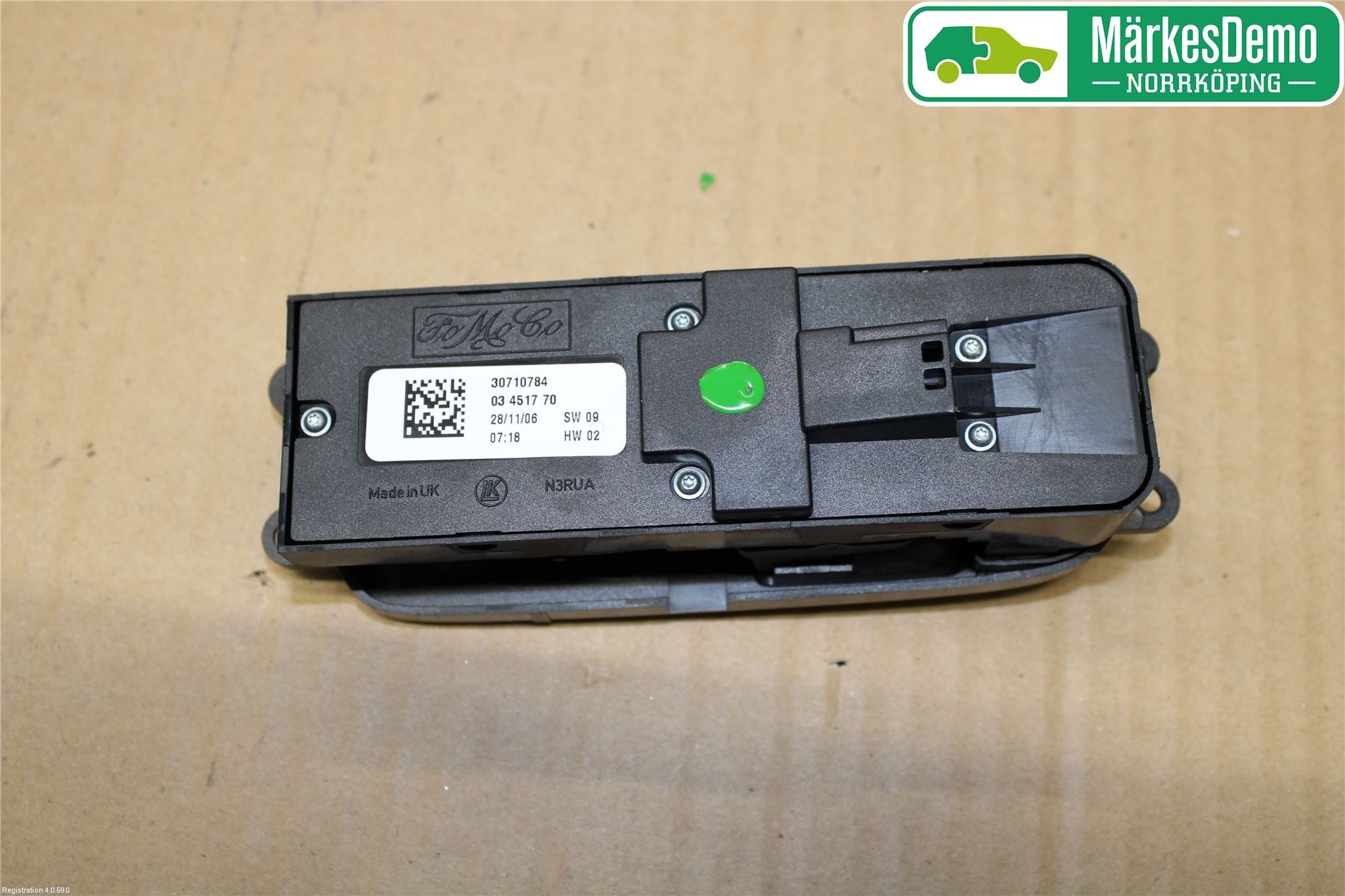 Volvo C30 07-10 Strömställare Elhiss