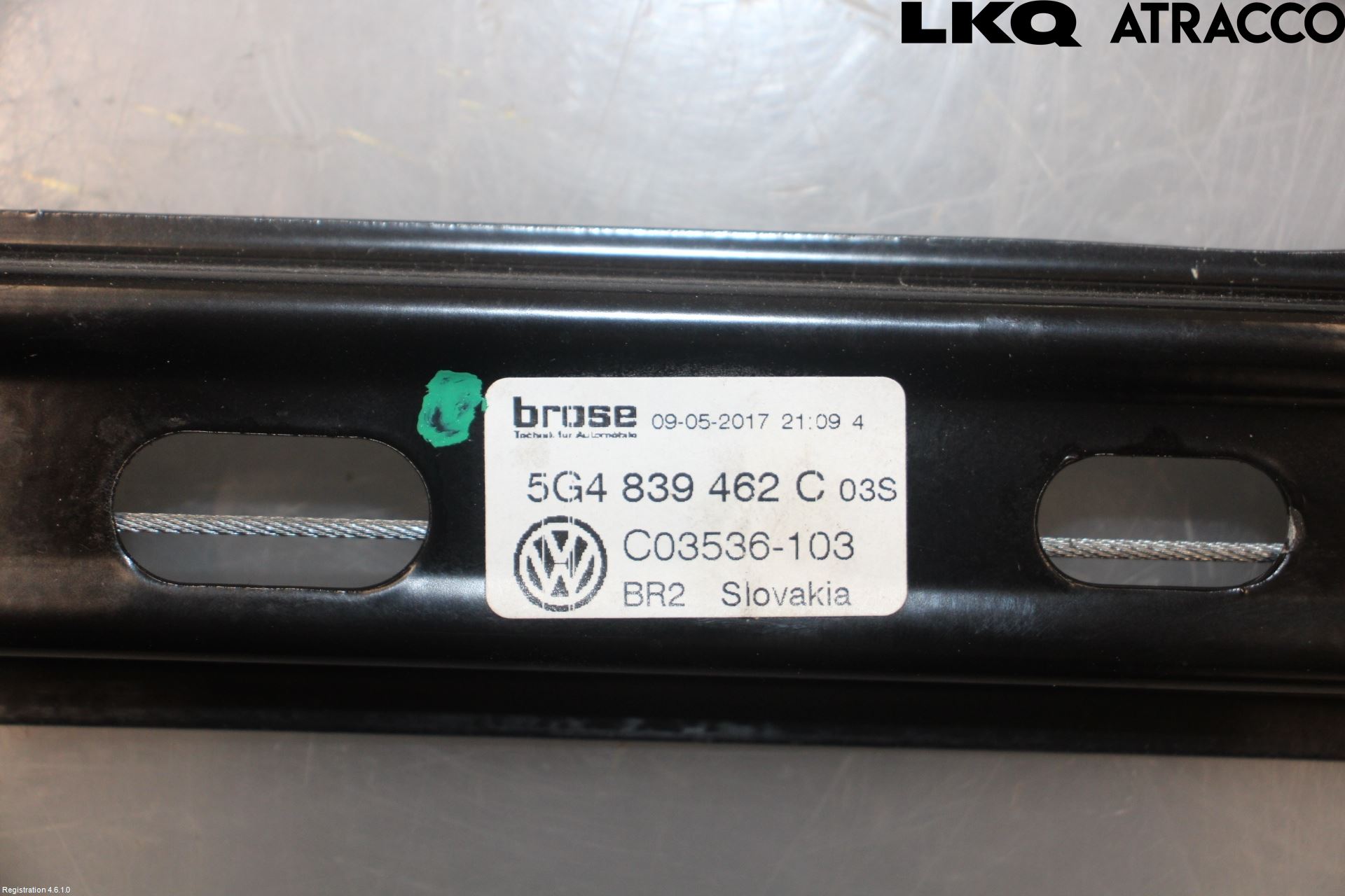 Volkswagen VW GOLF / E-GOLF VII 13-20 Fönsterhiss El Kompl