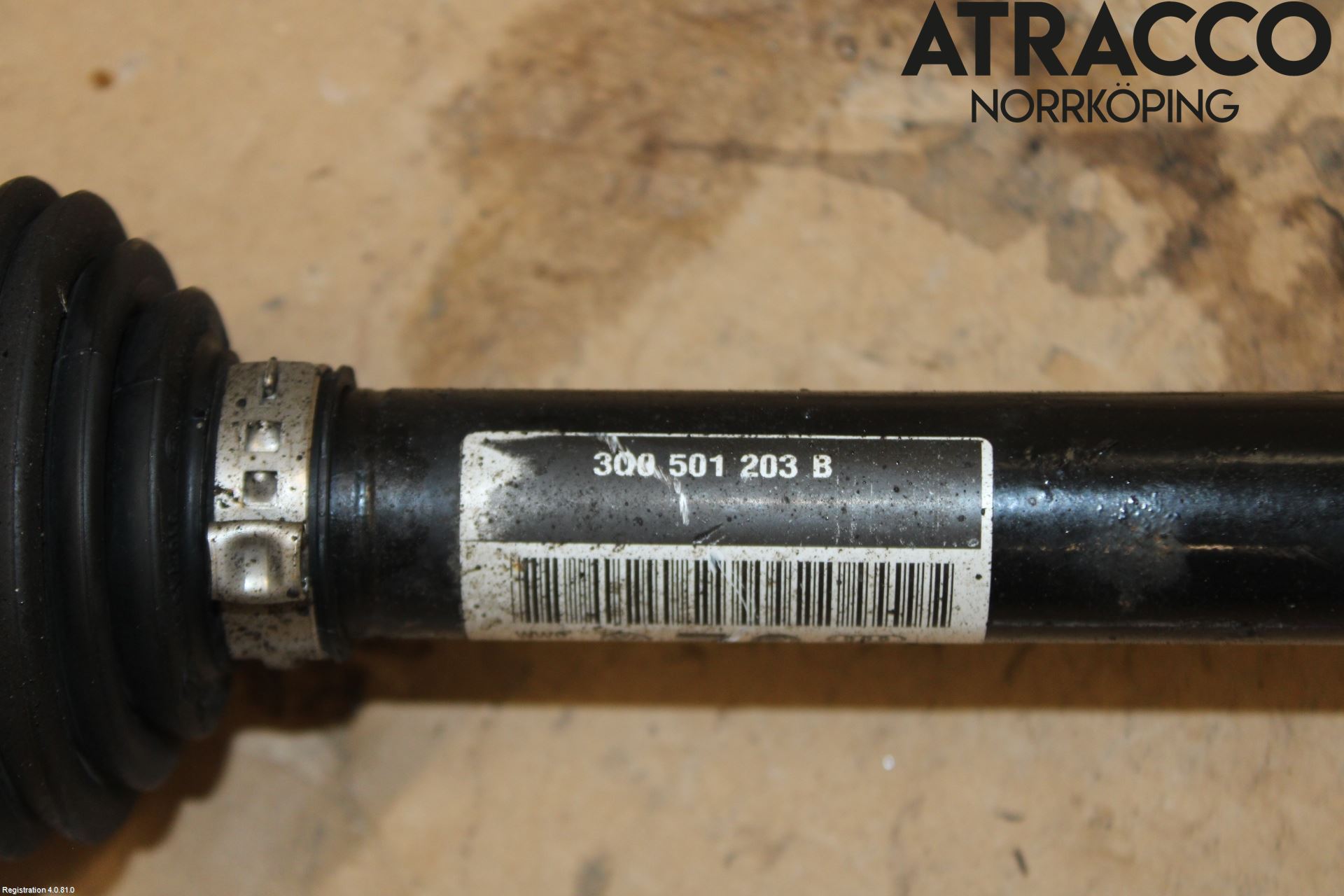 Volkswagen VW TIGUAN ALLSPACE 18- Drivaxel Bak Vänster