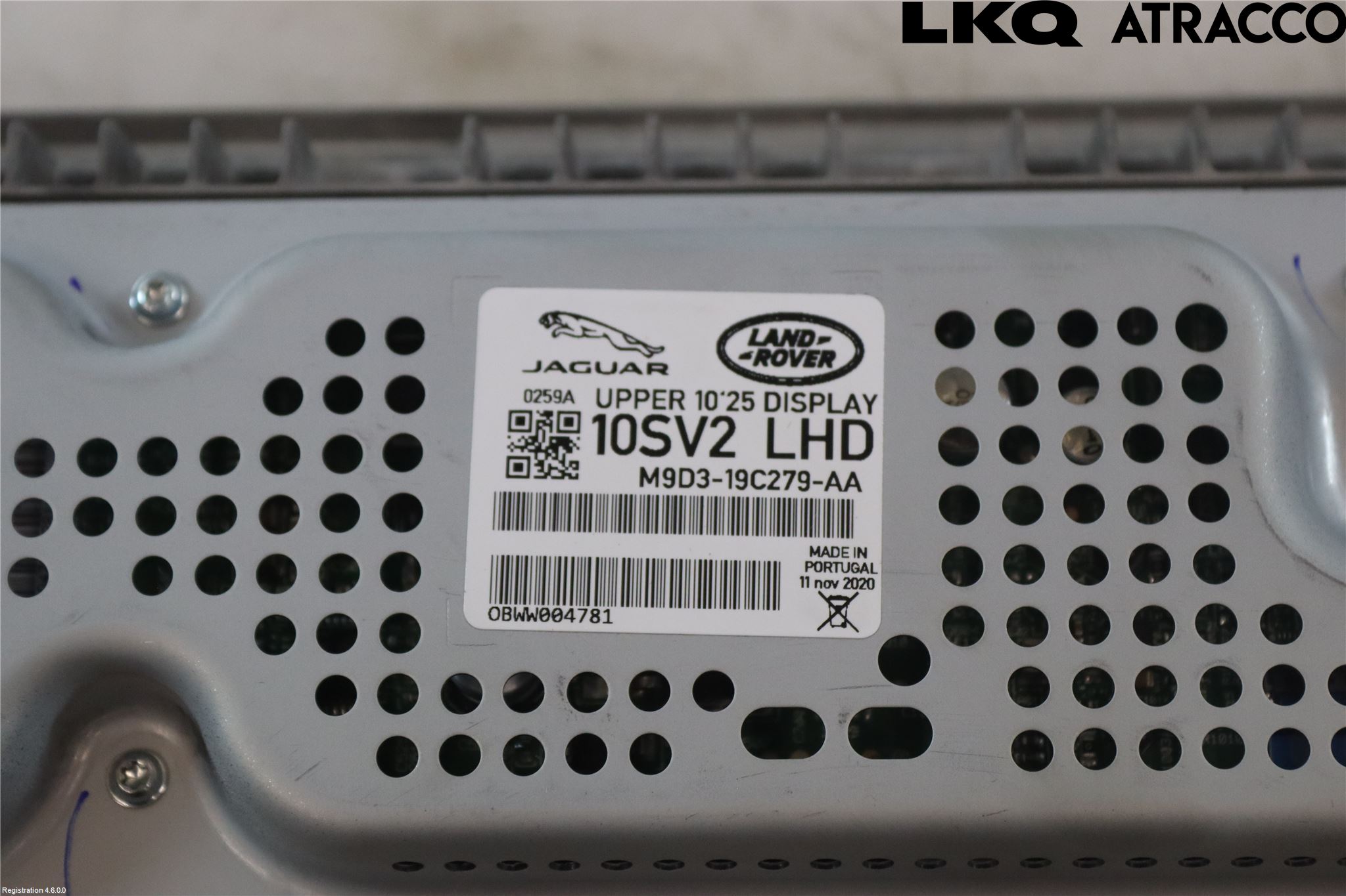 Jaguar I-PACE 18- Bildskärm