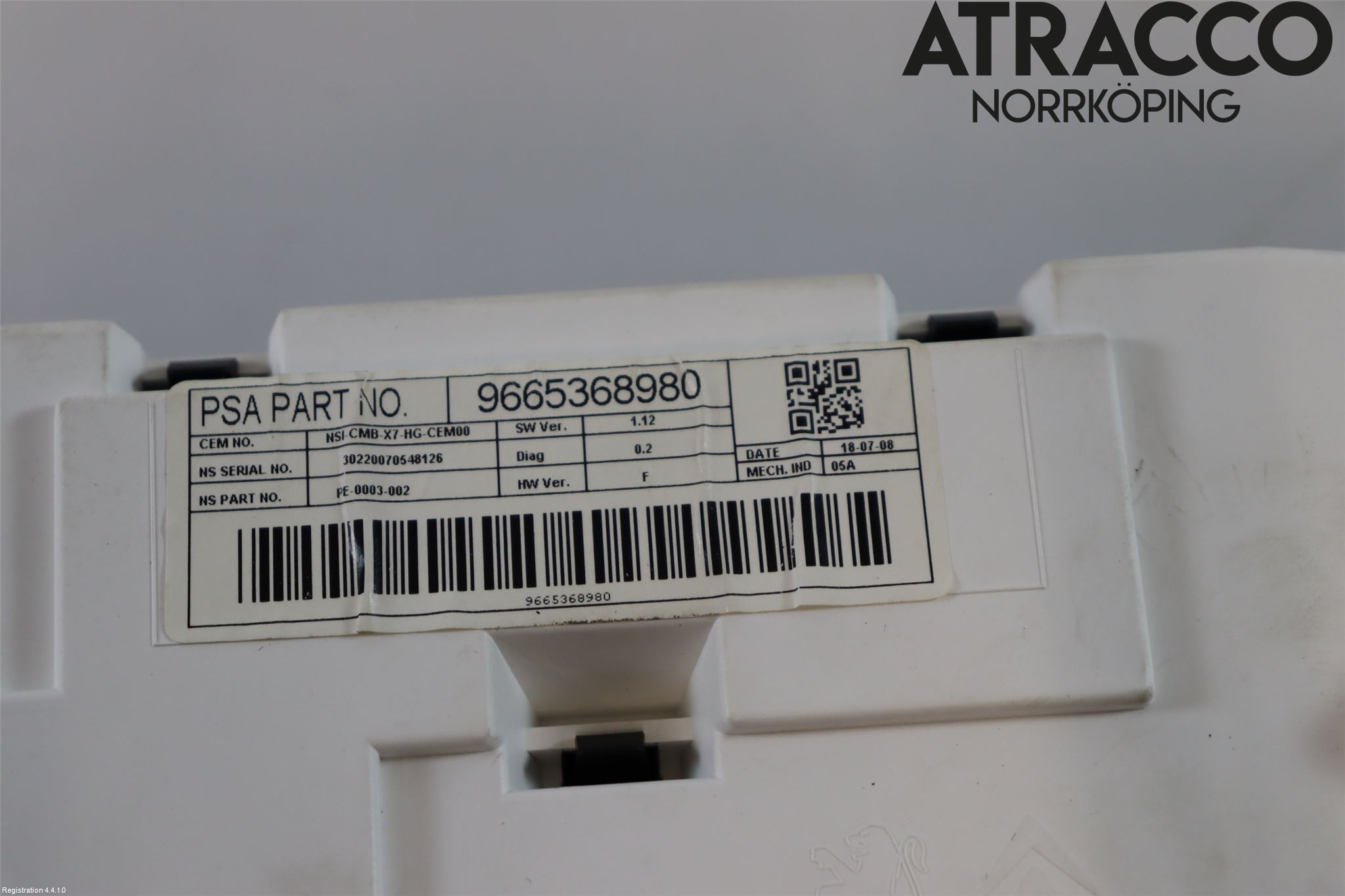 Citroen C5 08-17 Instrument Komb