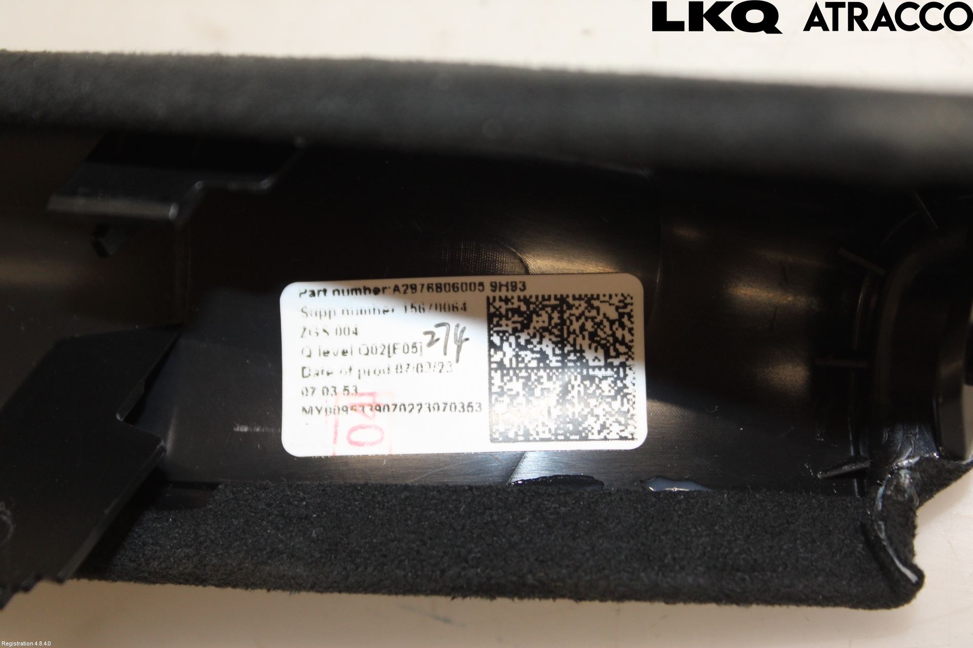 Mercedes-Benz MB EQE (V295) 22- Instrumentkonsoll Mitt