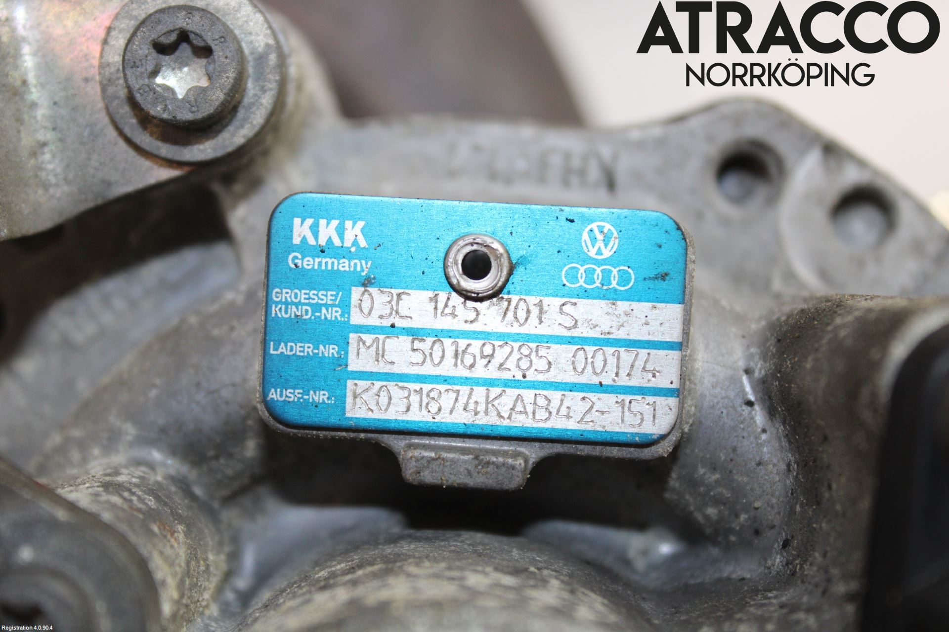 Volkswagen VW PASSAT 05-11 Turboaggregat