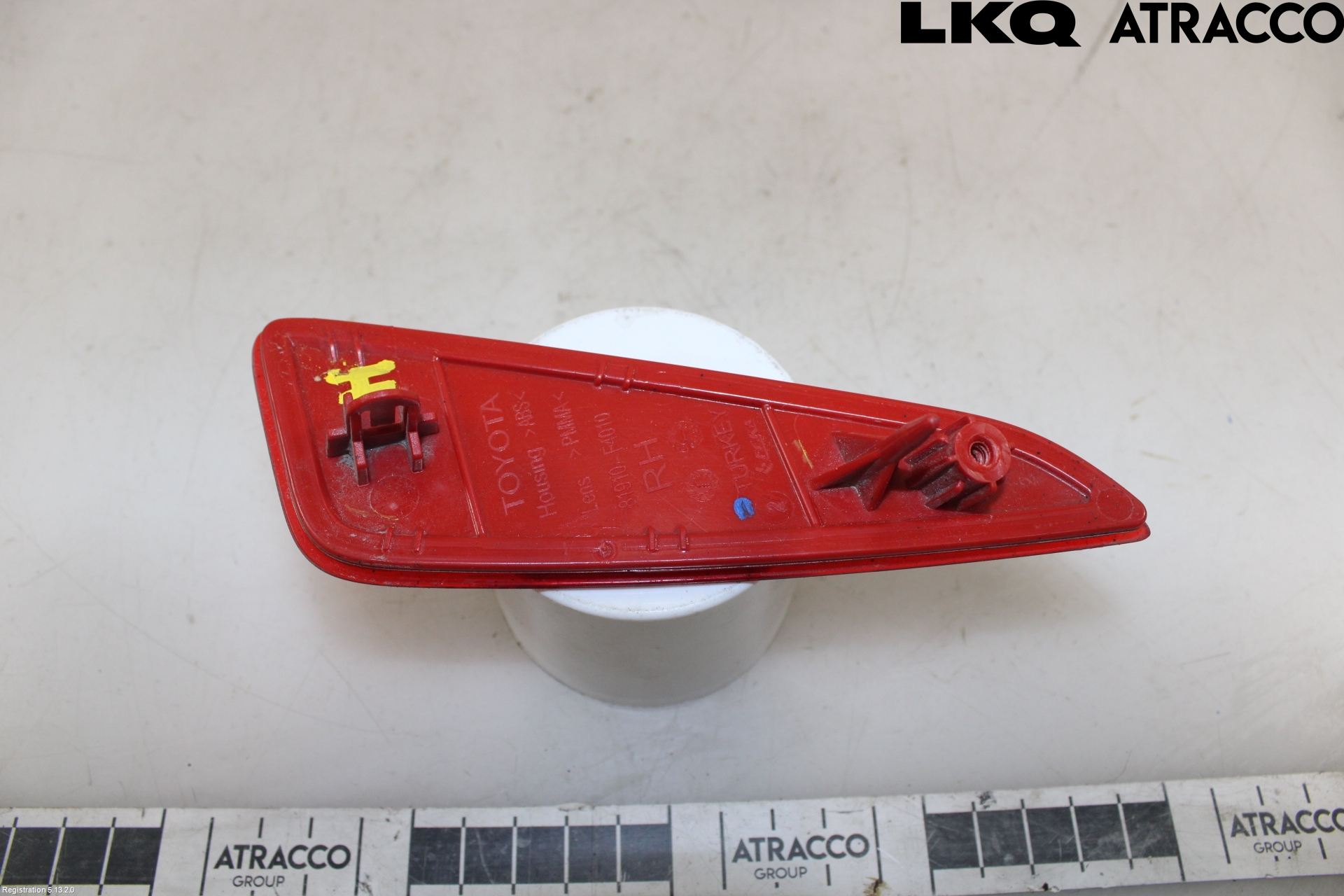 Toyota YARIS XP21 20- Dimljus/Reflex Bak