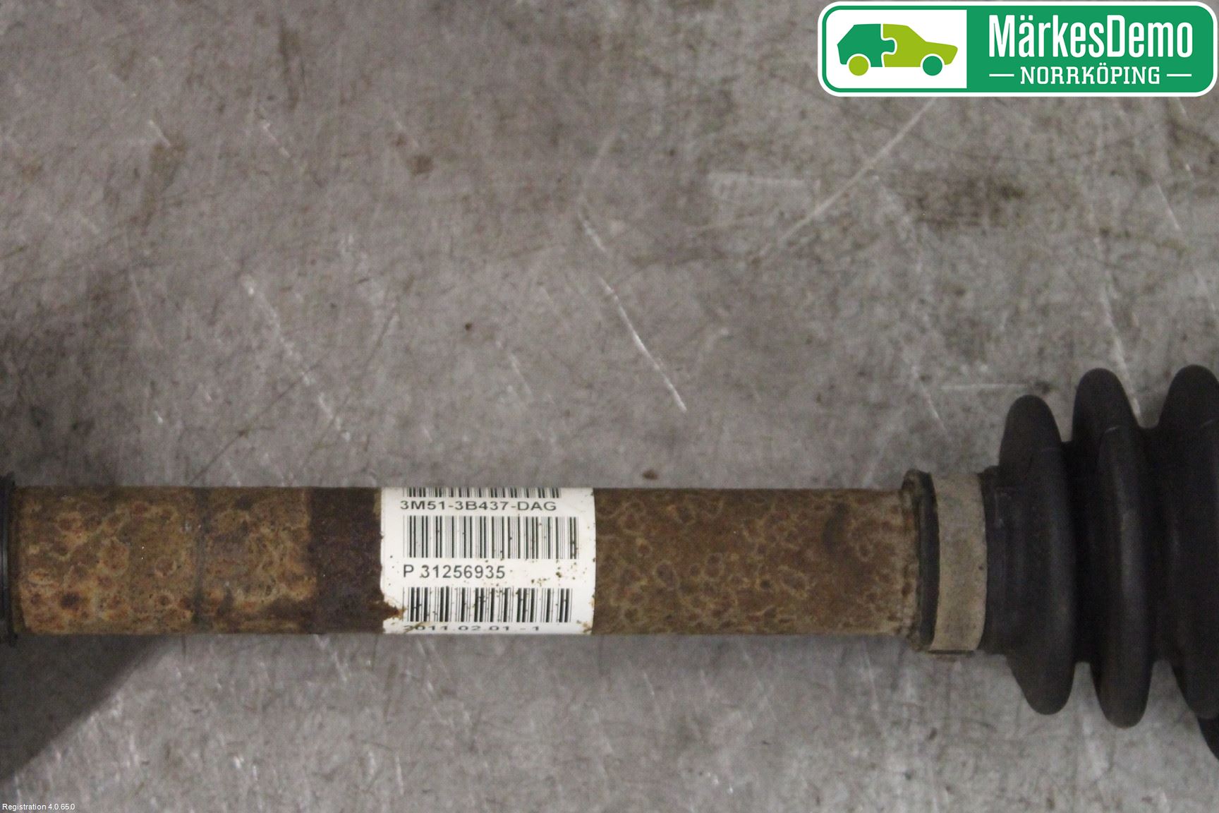 Ford FOCUS 08-11 Drivaxel Fram Vänster