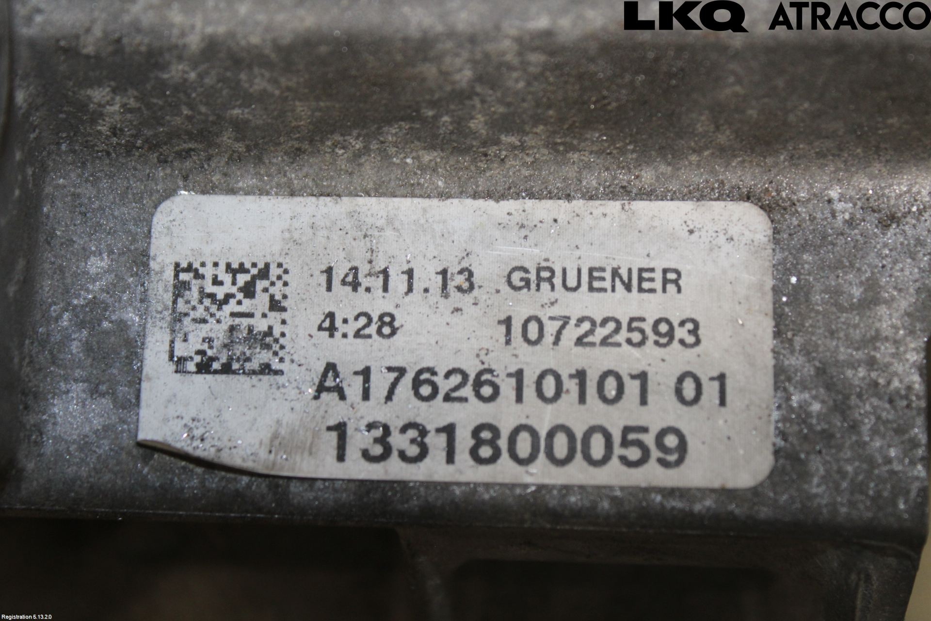 Mercedes-Benz MB A-KLASS (W176) 13-18 Växellåda Man 6 Vxl