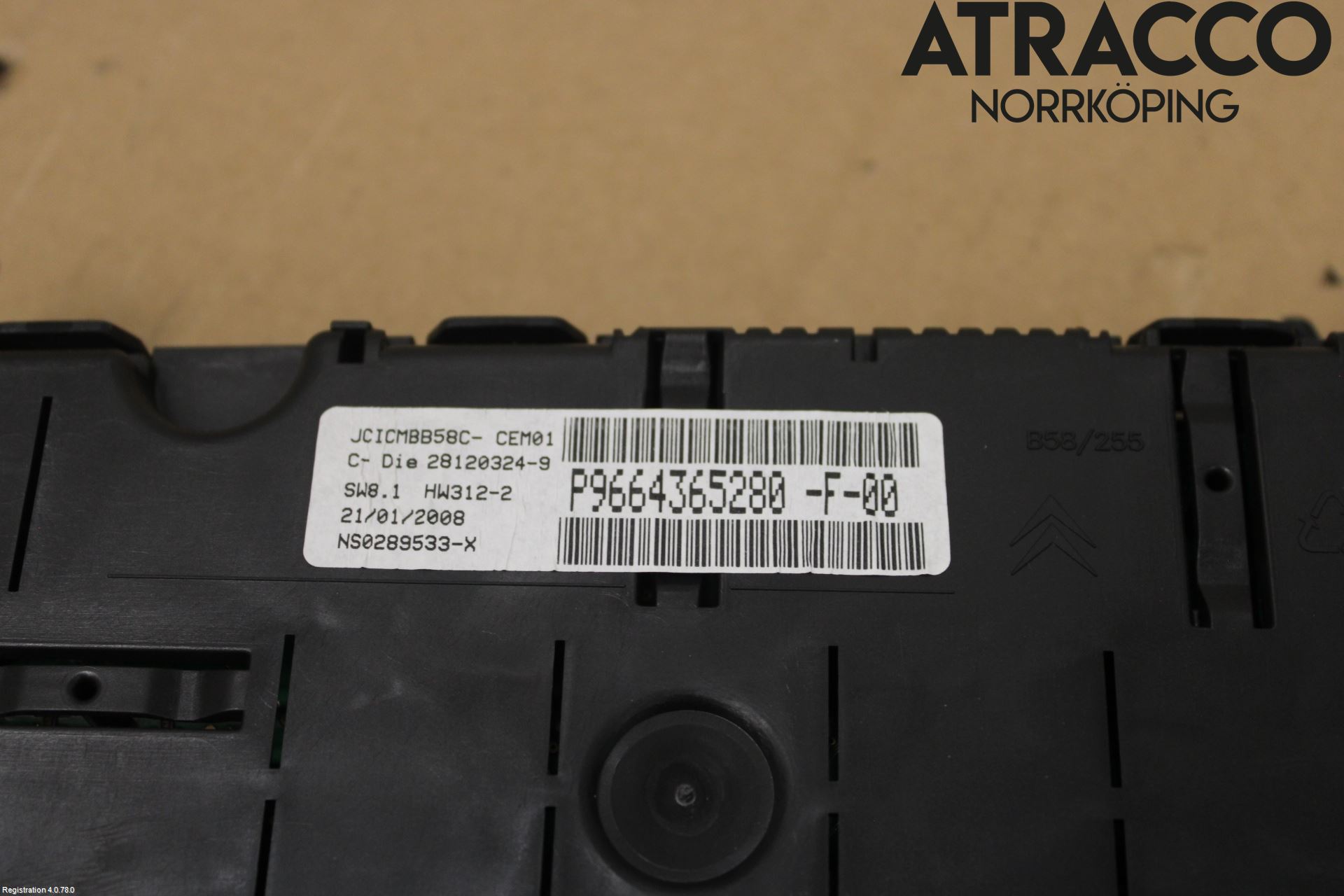 Citroen C4 GRAND PICASSO 07-13 Instrument Komb